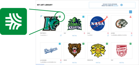 FreeStyle Art icon in My Art Library