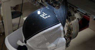 Custom ballcap embroidery