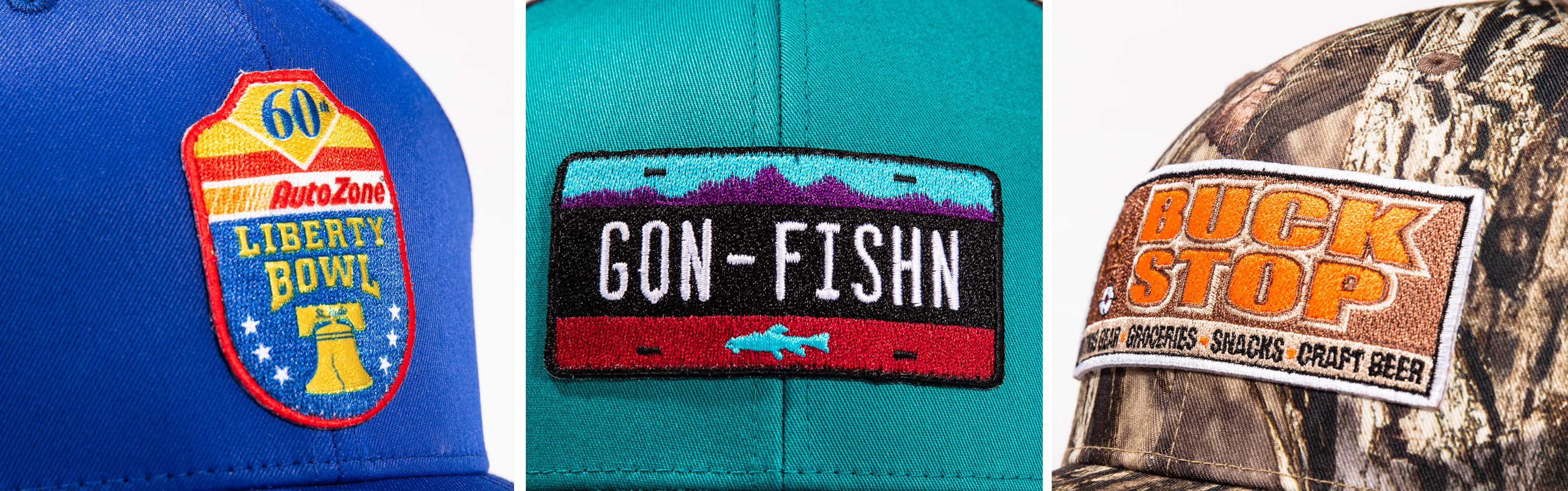 Pacific Headwear Embroidered Patches