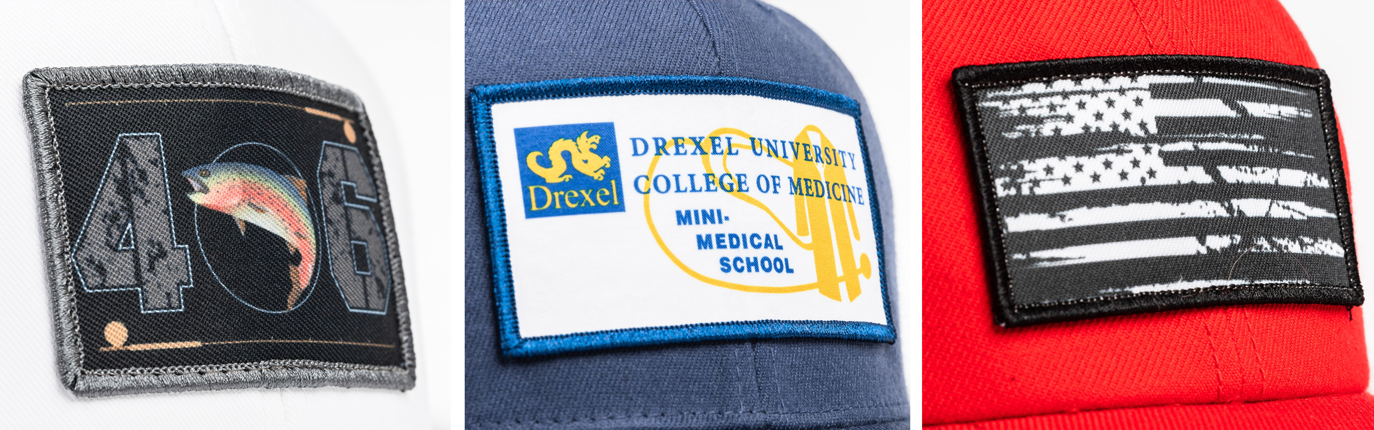 Pacific Headwear Embroidered Patches