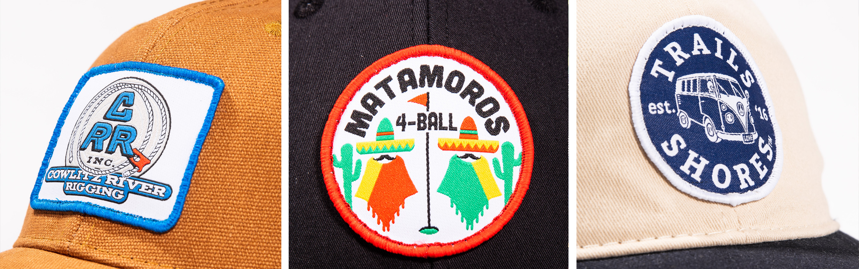 Pacific Headwear Woven Patches