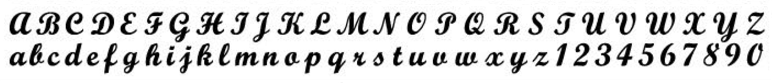 Wording Fonts Pacific Headwear