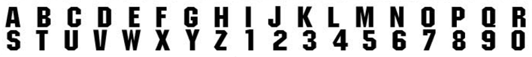 Wording Fonts Pacific Headwear