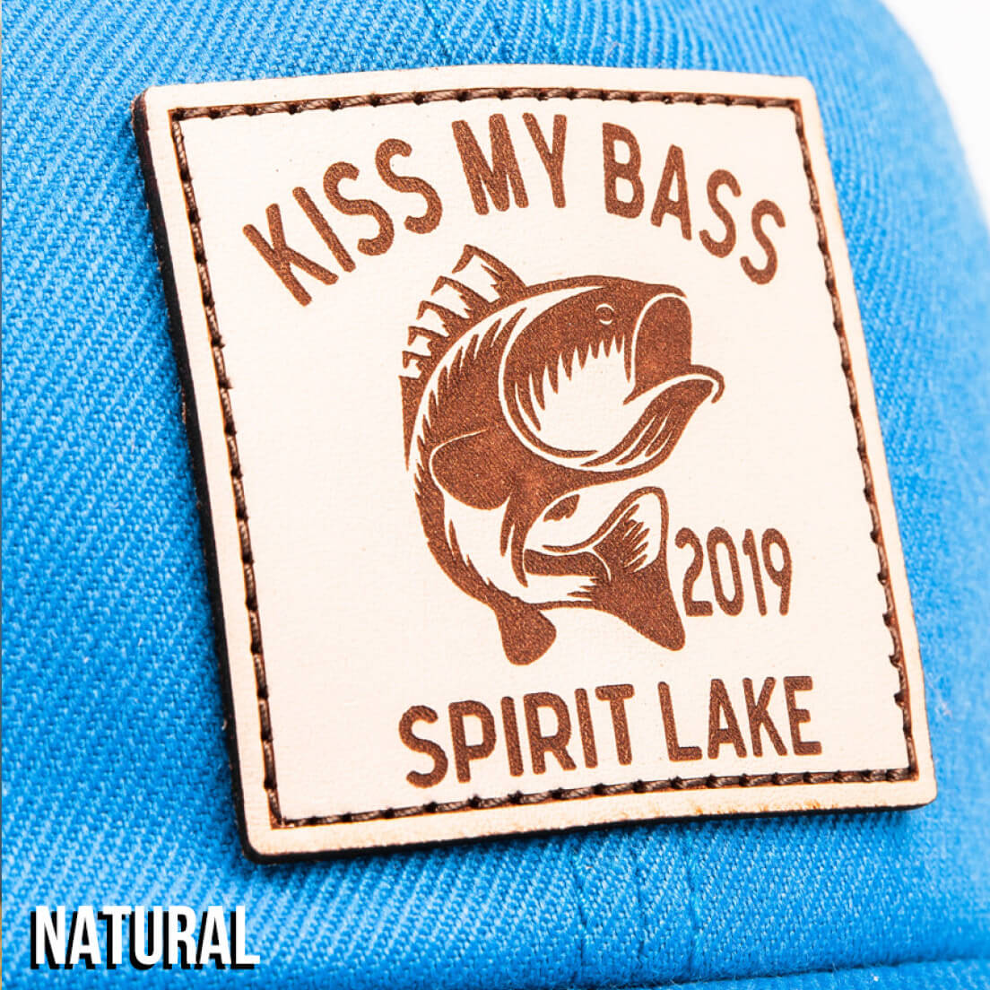 Pacific Headwear Leather Patches
