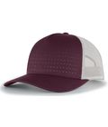 Dark Maroon/Silver/Dark Maroon