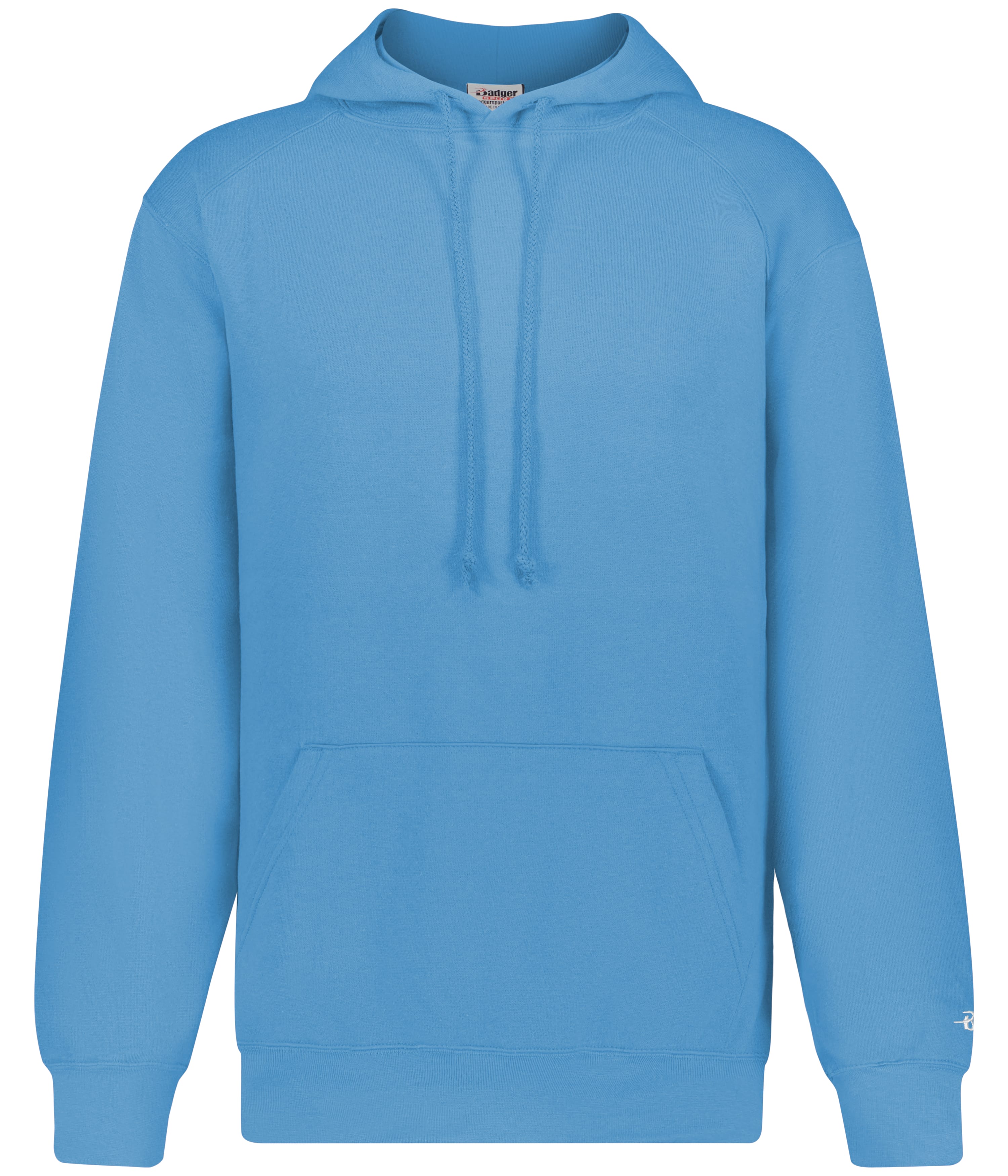 Badger Sport 125400 Athletic Fleece Hoodie in COLUMBIA BLUE (BA)