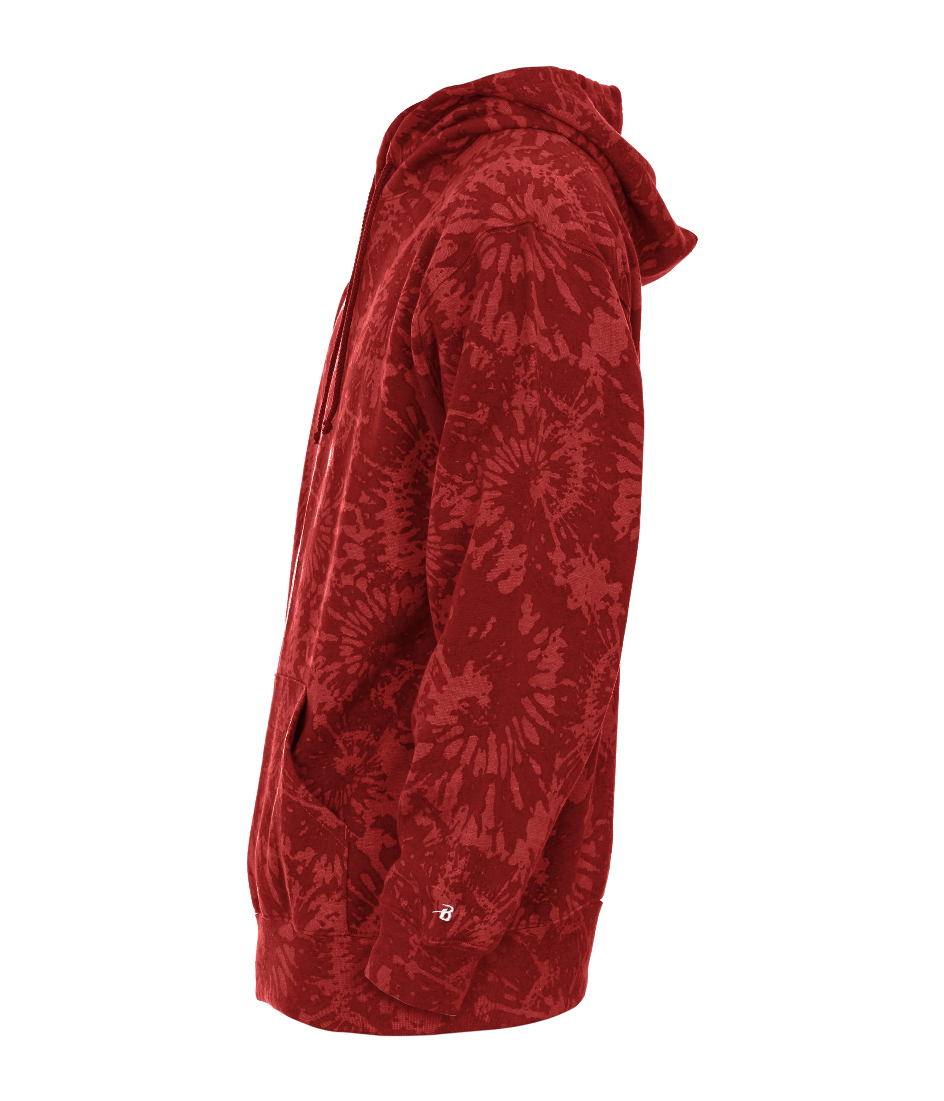 ATHLETIC FLEECE TIE-DYE HOODIE