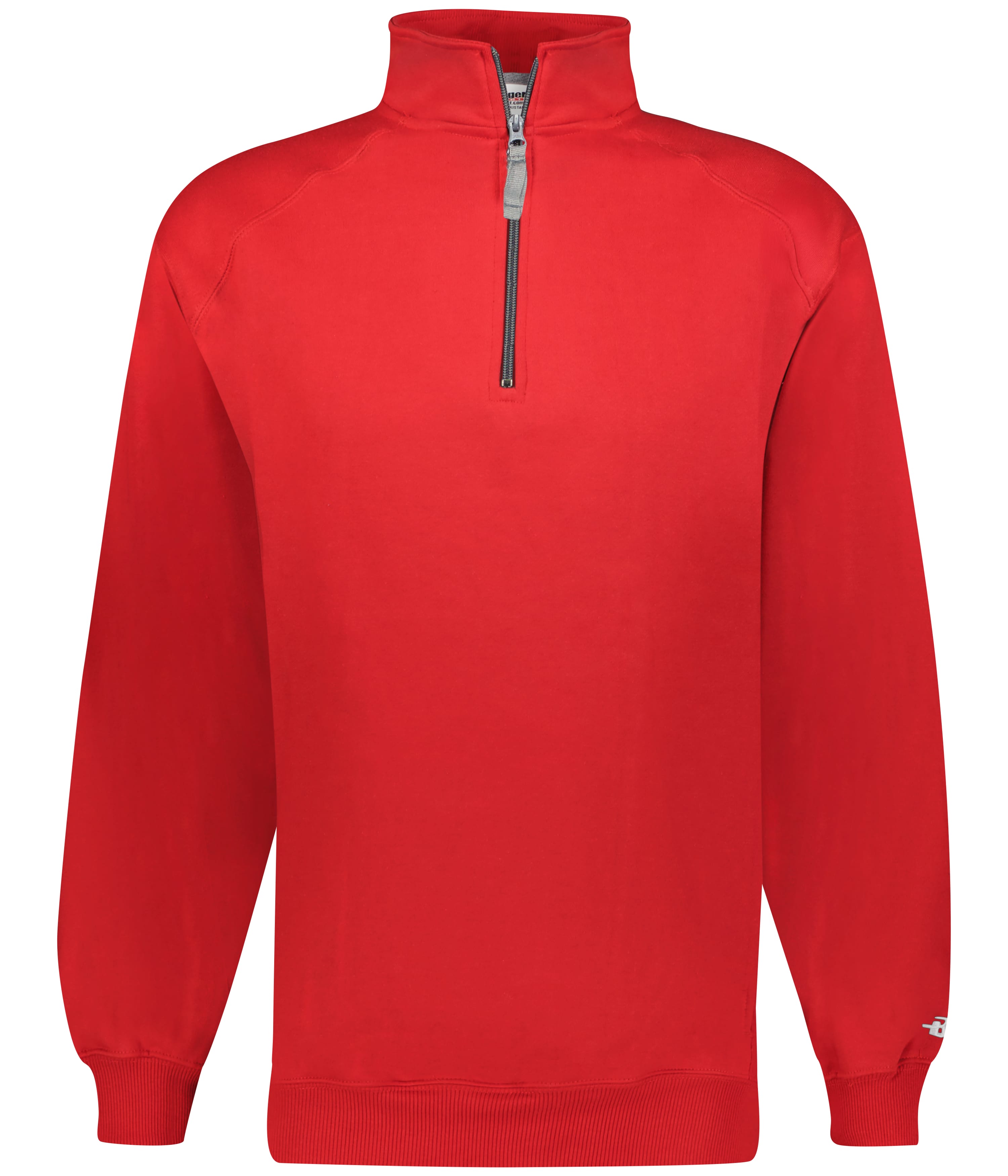 Badger Sport 128600 1/4 Zip Fleece Pullover in RED (BA)