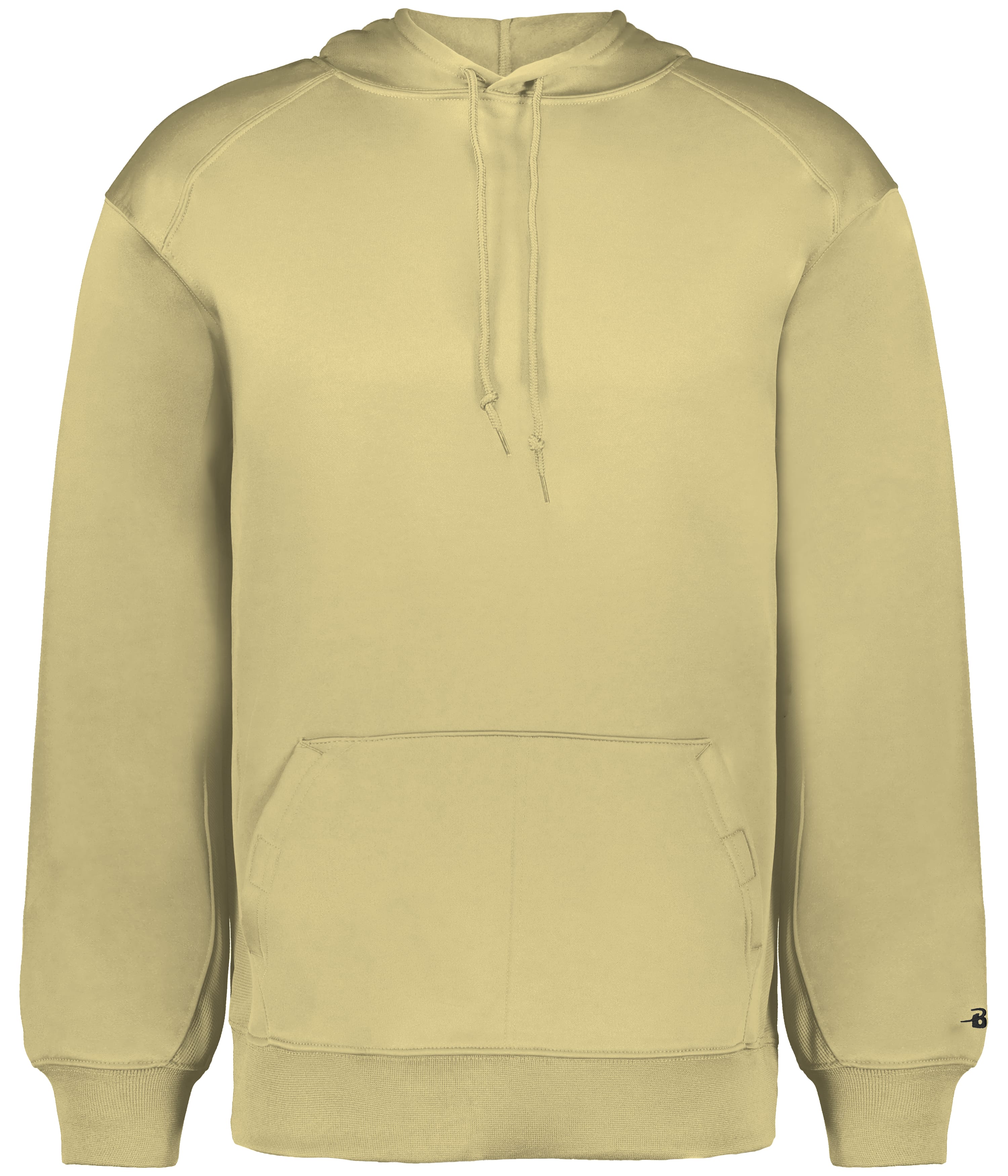 Badger Sport 145400 Performance Fleece Hoodie in VEGAS GOLD