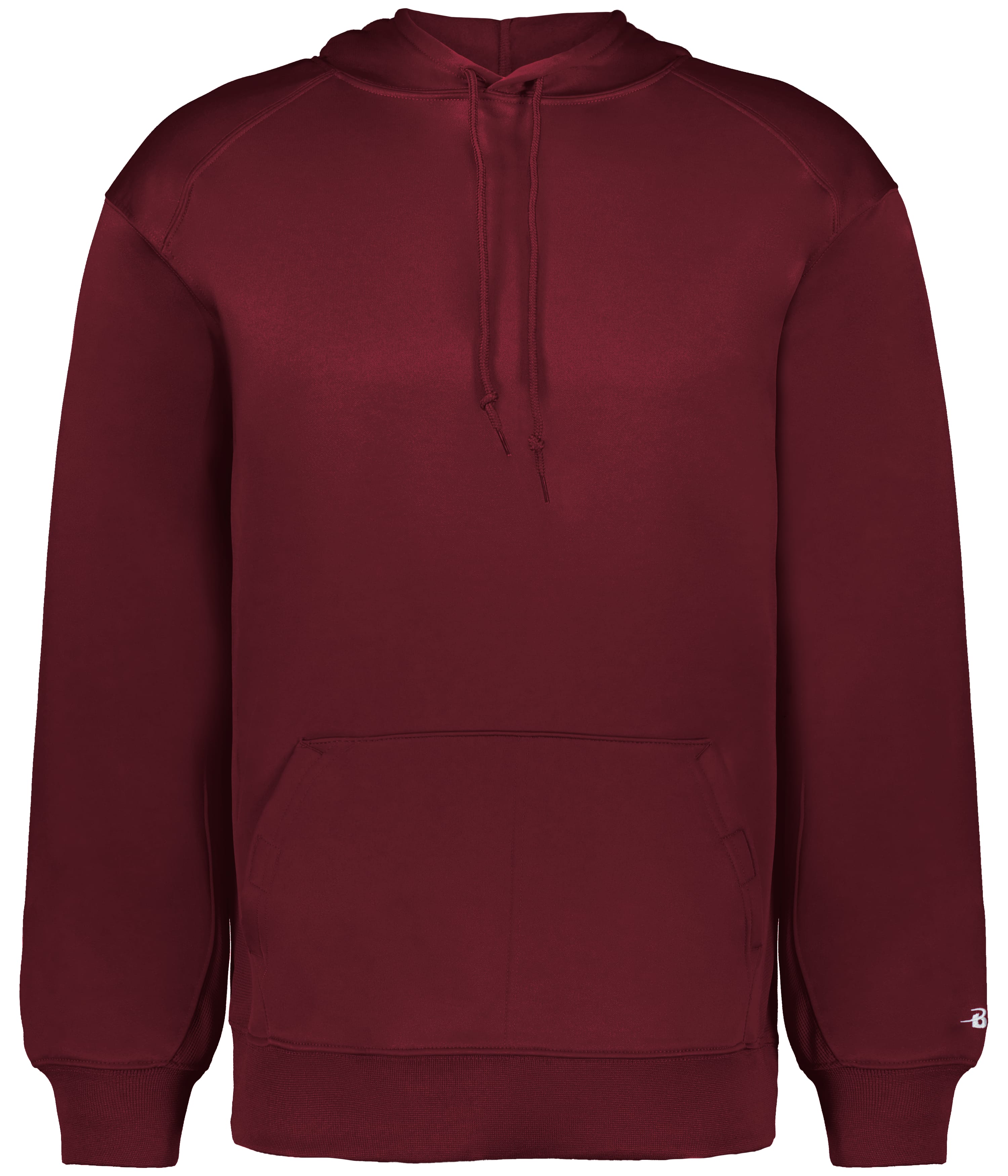 Badger Sport 145400 Performance Fleece Hoodie in CARDINAL (BA)