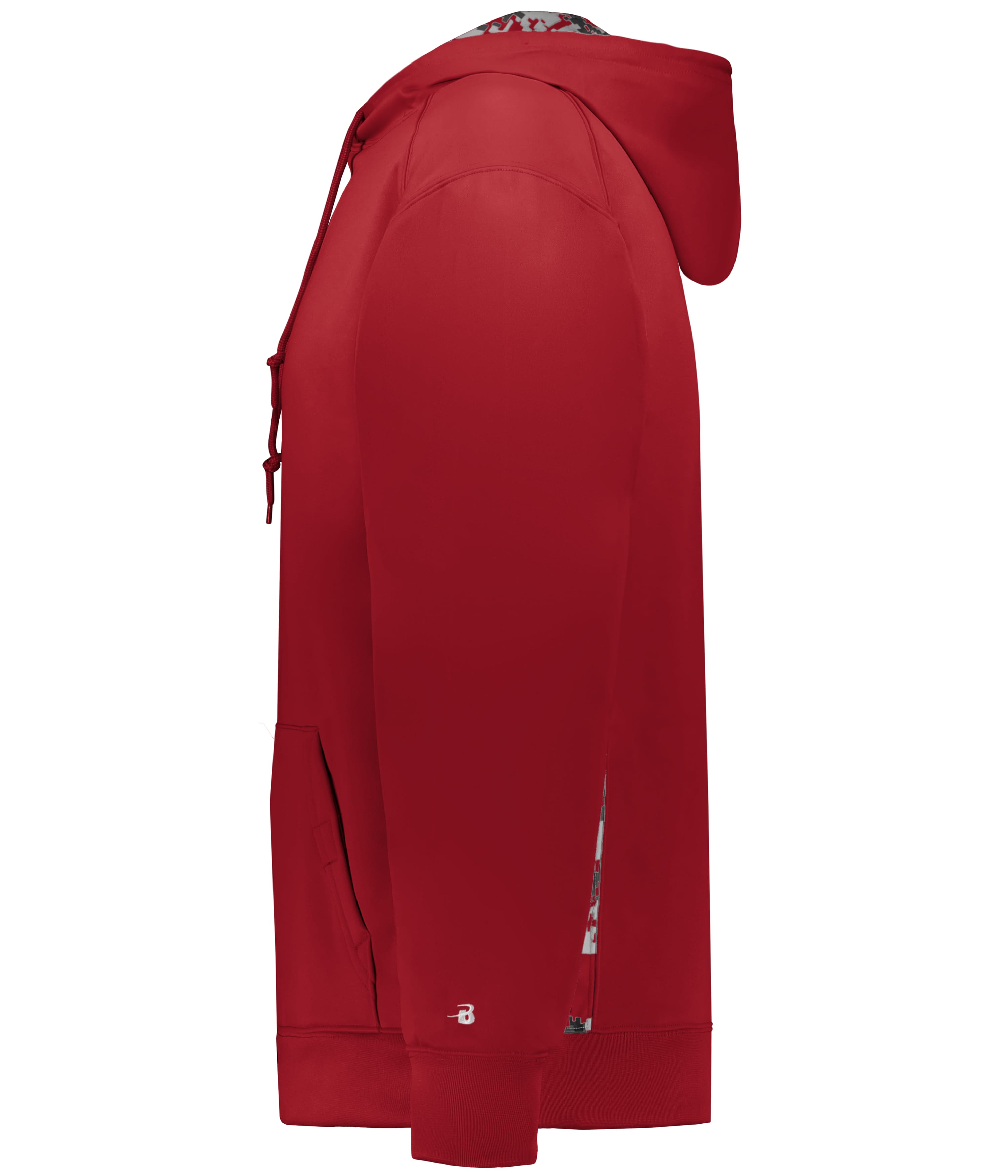 DIGITAL COLOR BLOCK HOODIE