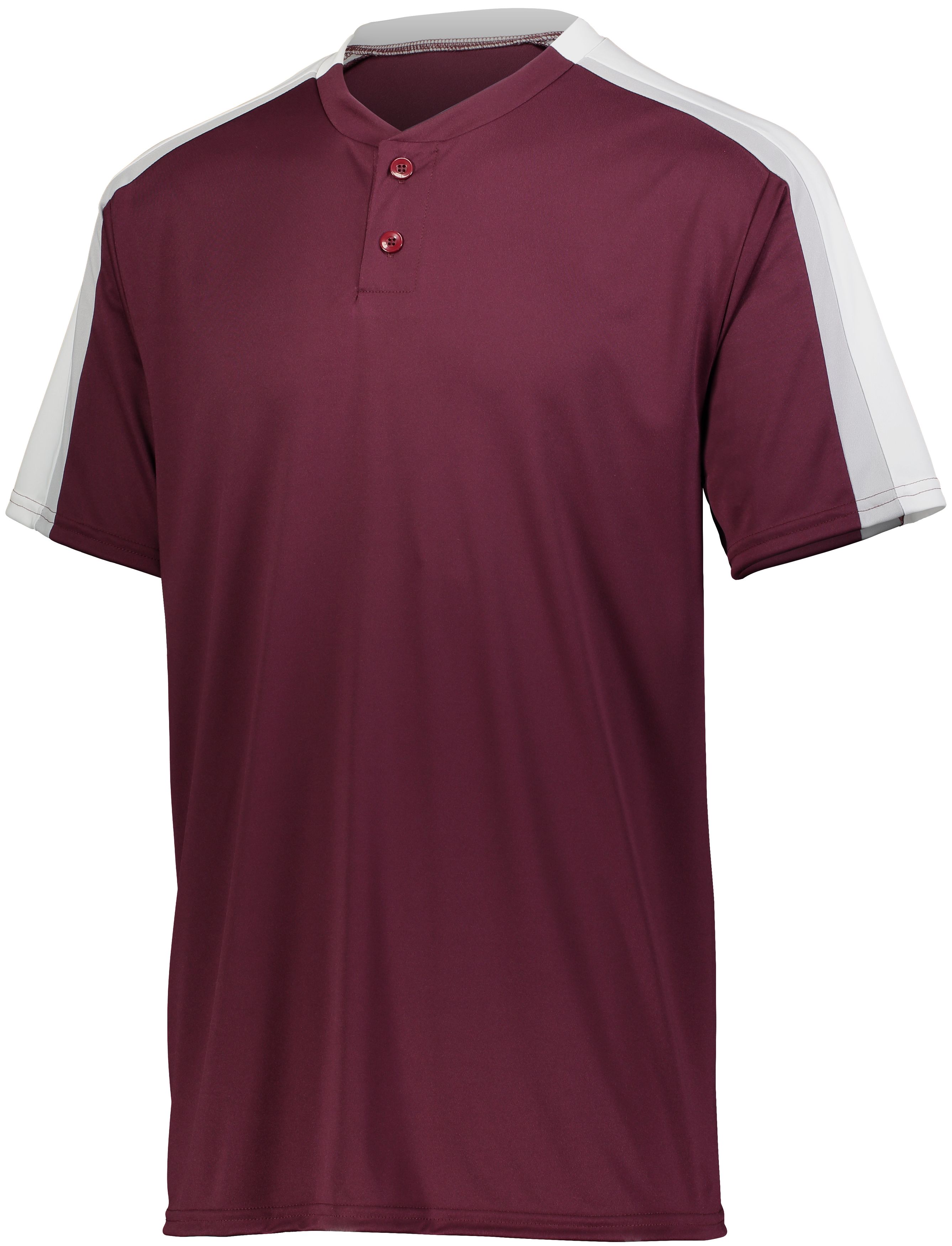 MAROON/WHITE/SILVER GREY