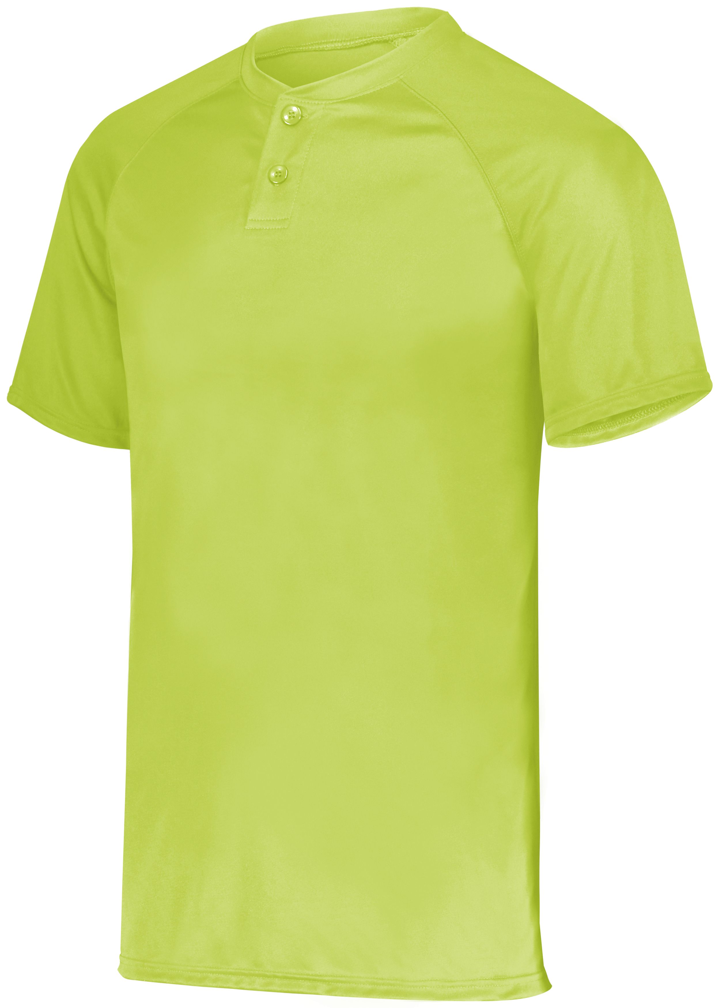 Youth Attain Wicking Two-Button Baseball Jersey