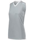 Silver/White
