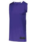 Purple/White