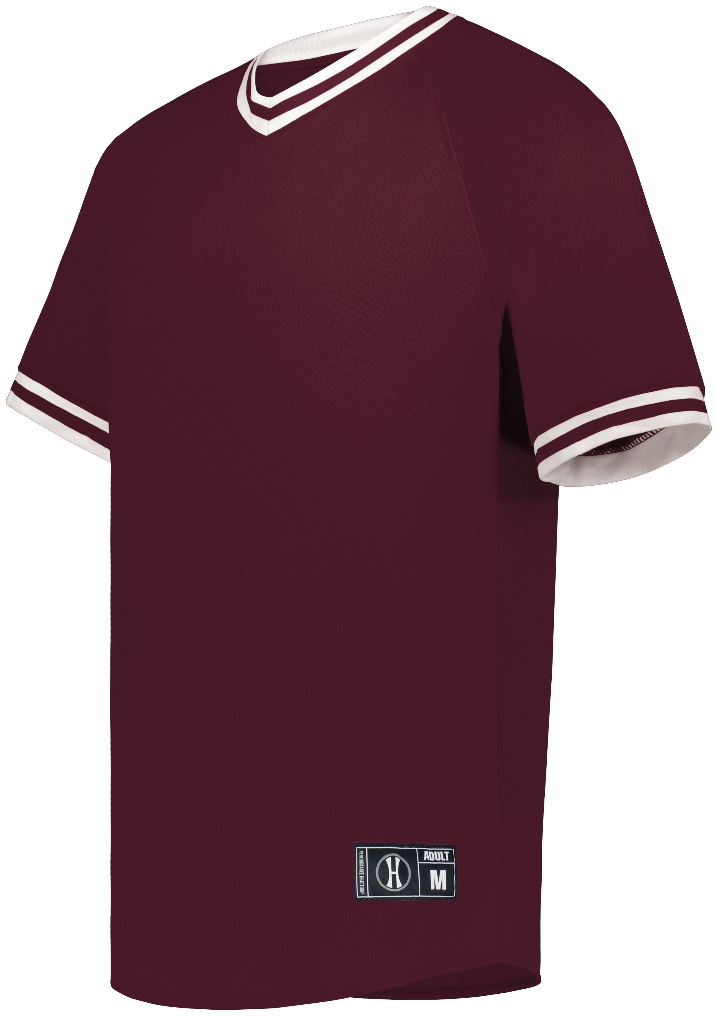 Retro V-Neck Baseball Jersey