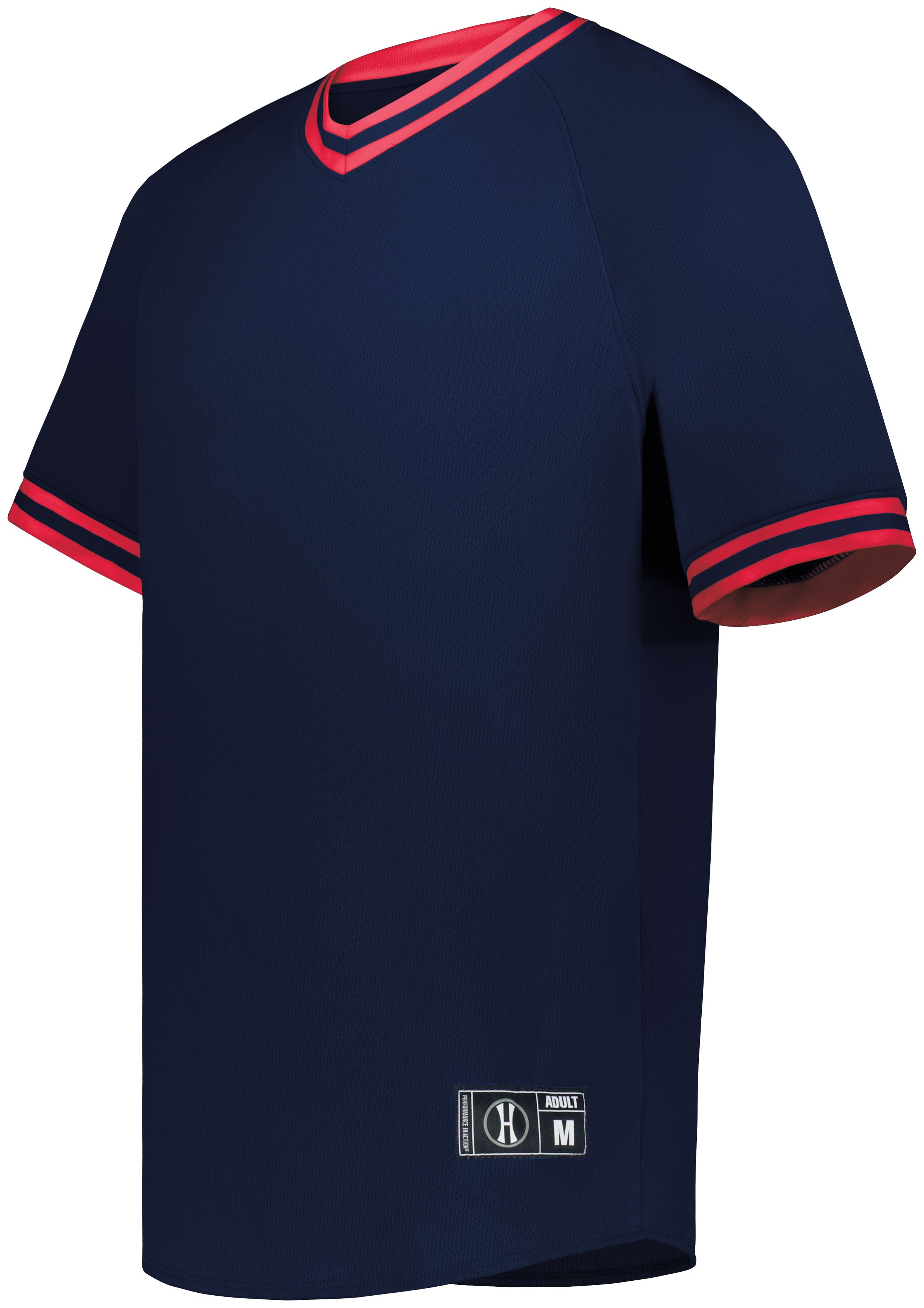 Retro V-Neck Baseball Jersey