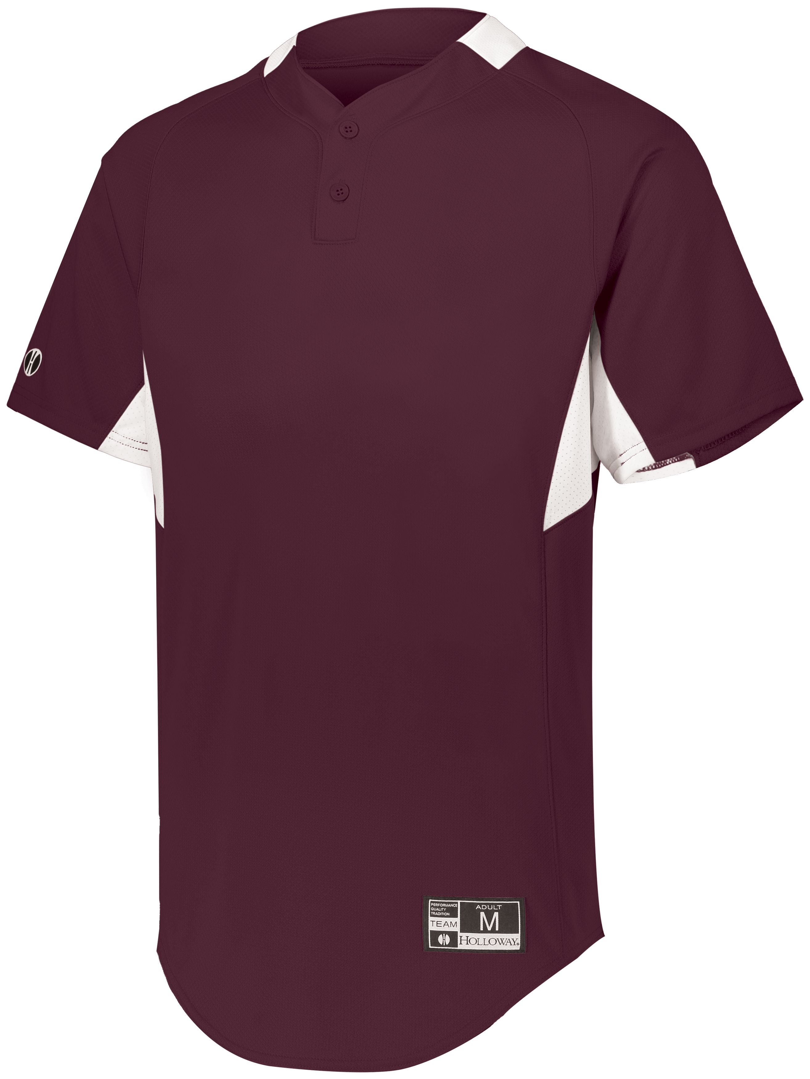 MAROON/WHITE