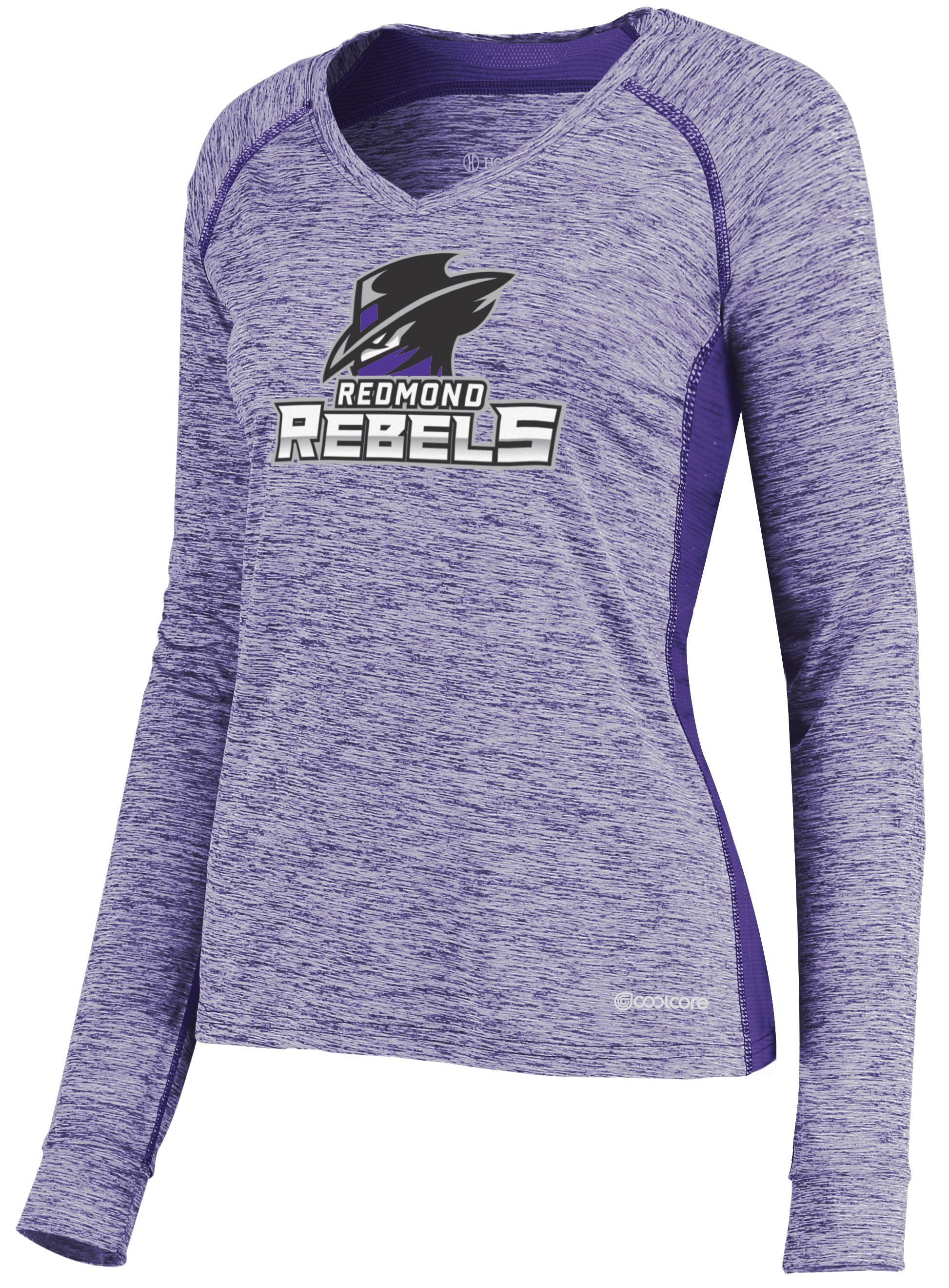 Ladies Electrify Long Sleeve Tee Powered by Coolcore®