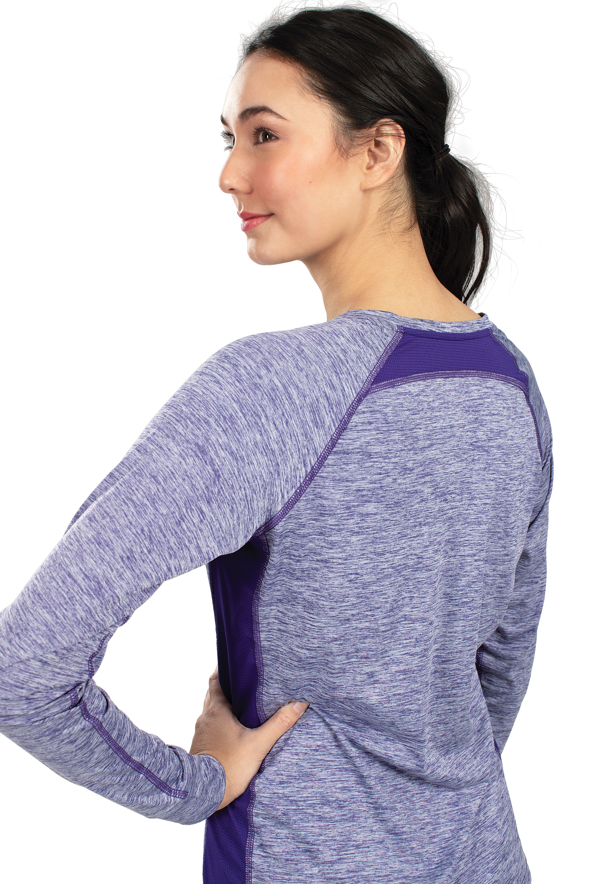 Ladies Electrify Long Sleeve Tee Powered by Coolcore®