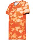 Orange Glacier Print