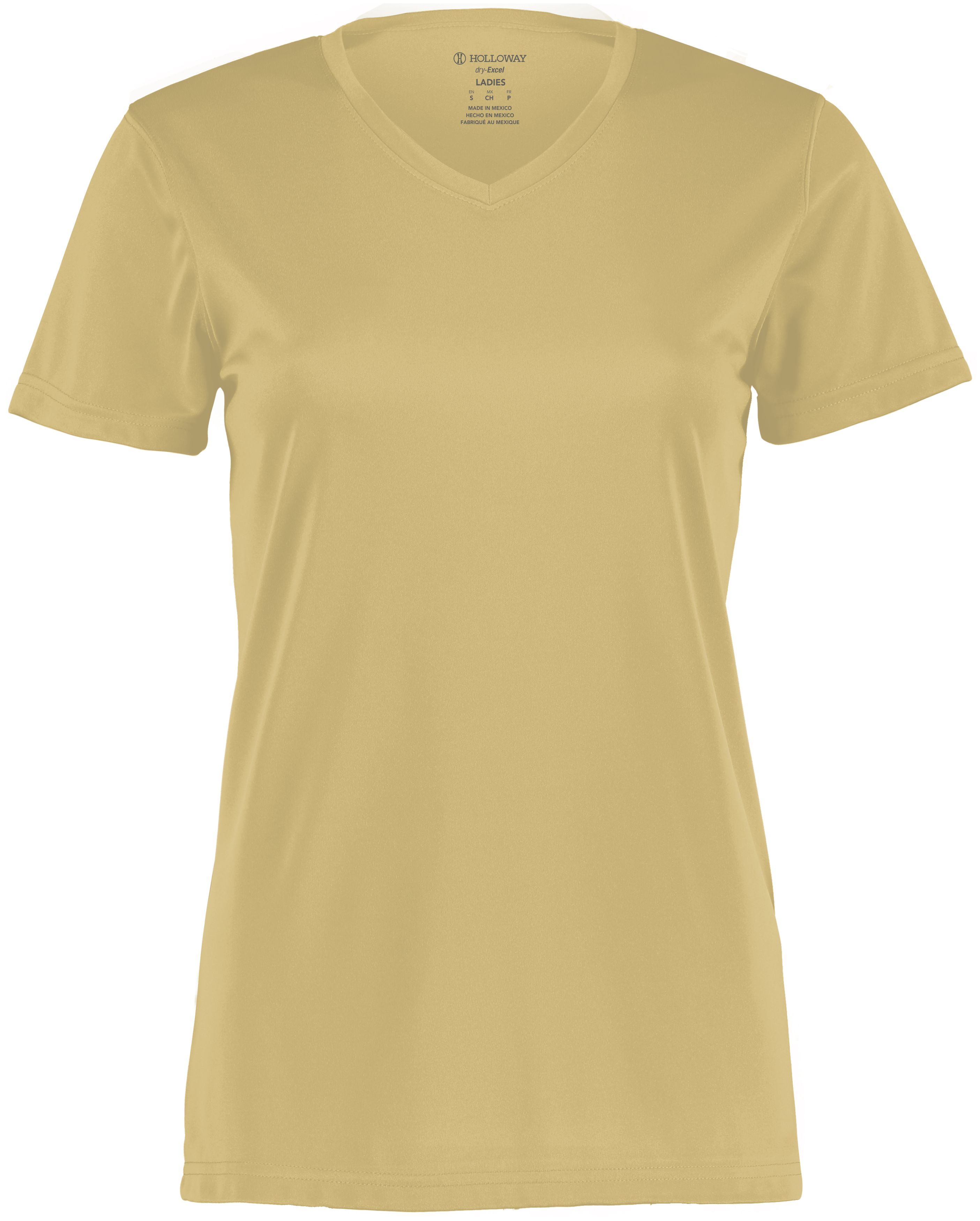 Holloway 222820 Ladies Momentum Tee in VEGAS GOLD