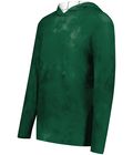 Dark Green Cloud Print