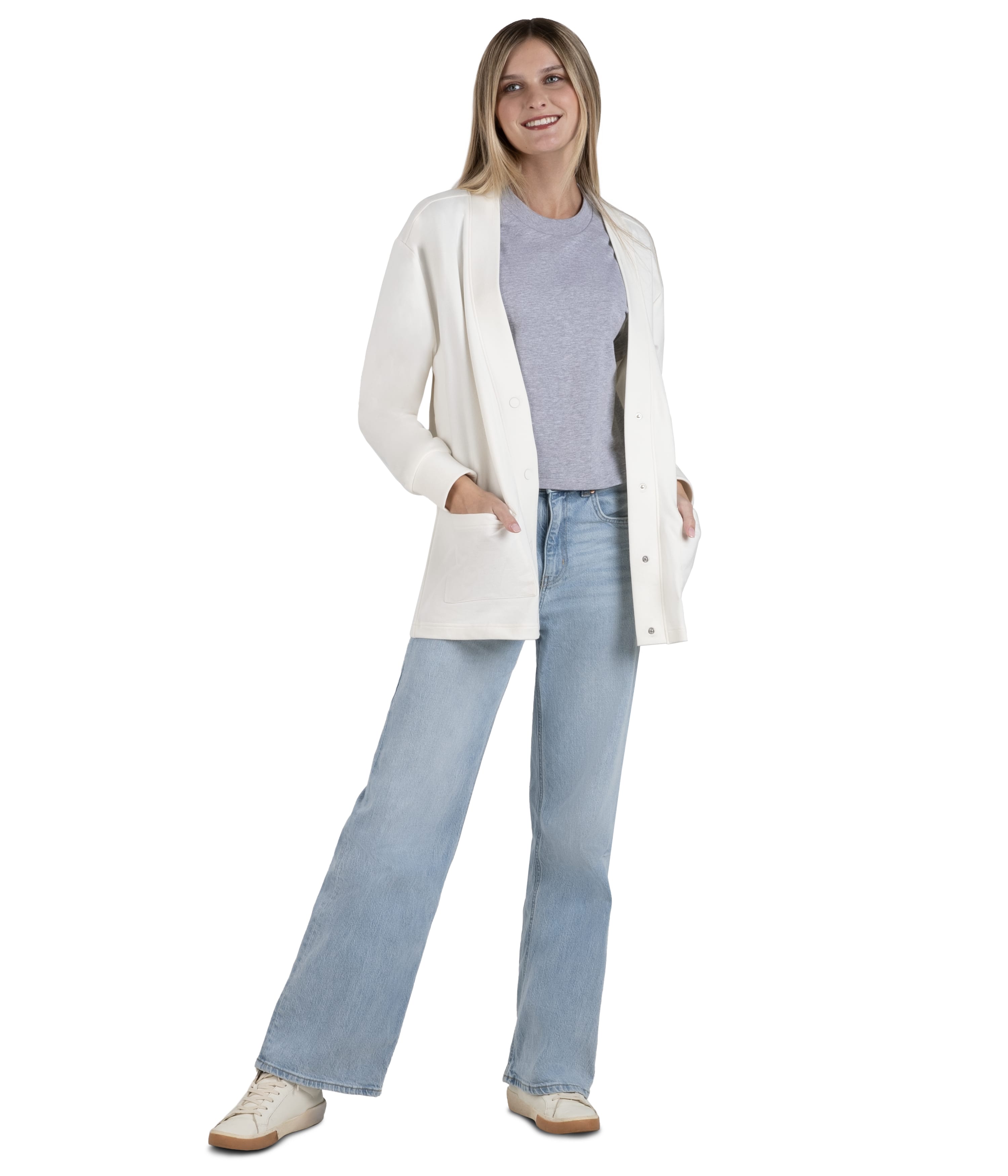LADIES HERITAGE PREP CARDIGAN