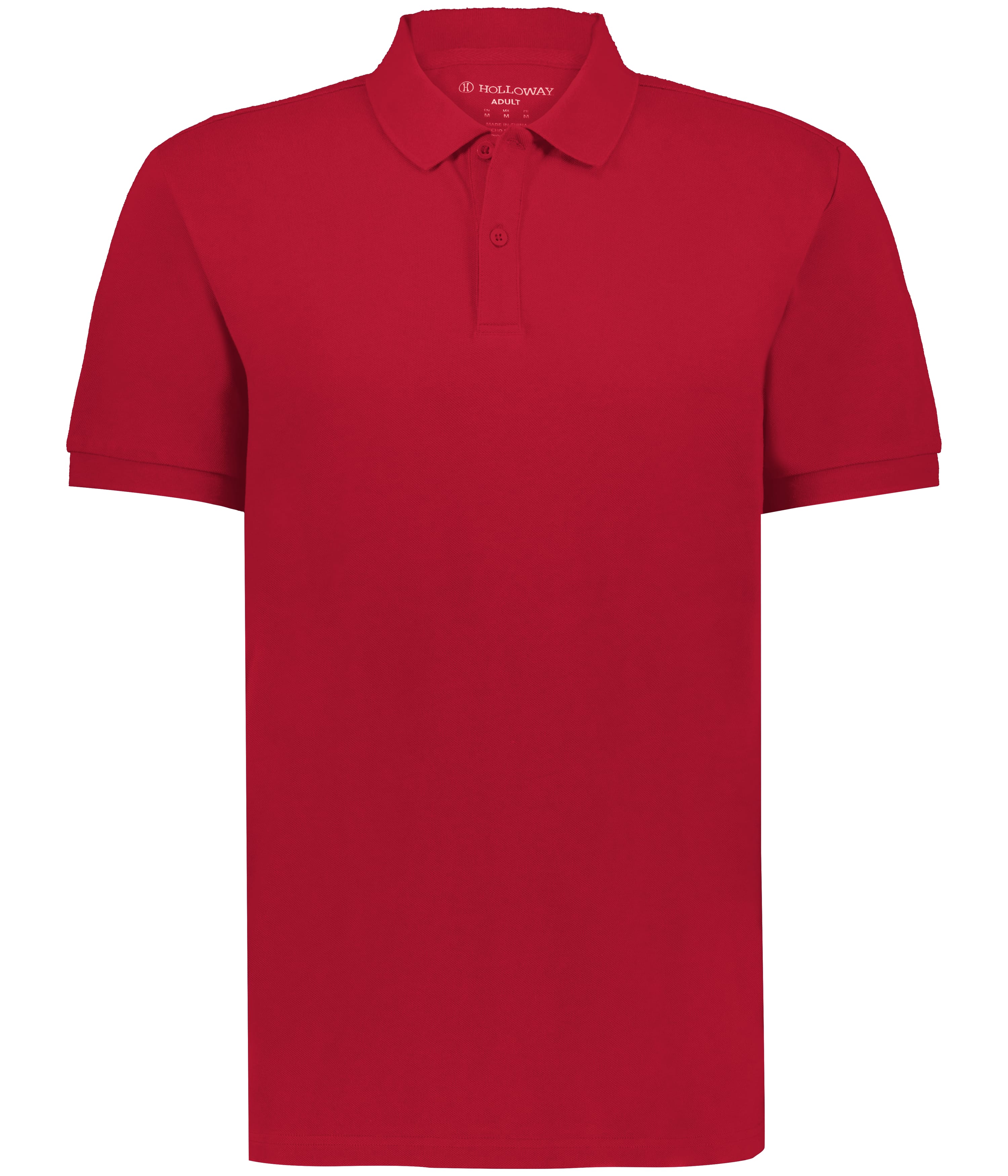 Holloway 226178 Core Cotton Polo in SCARLET