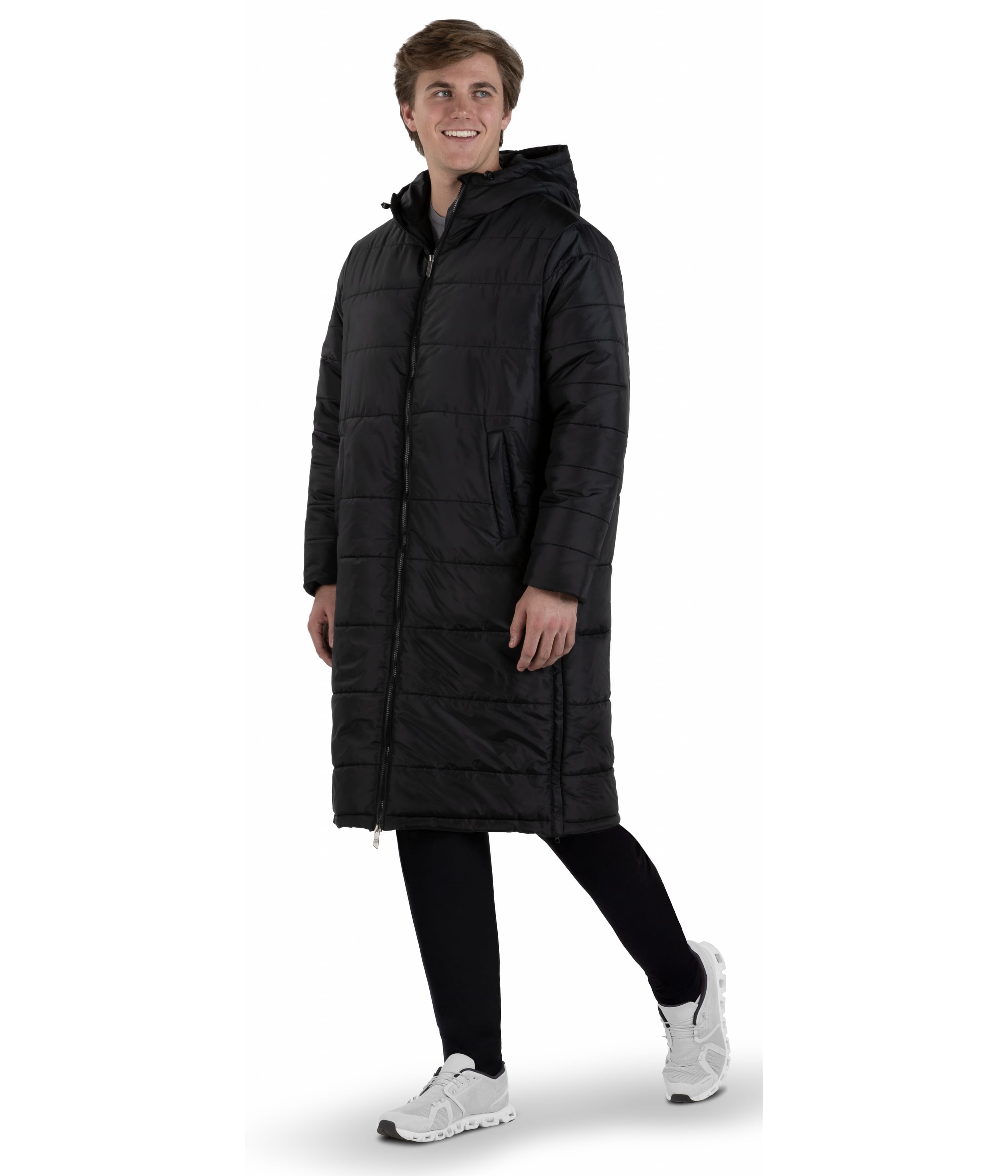 COLD SECURE LONG PUFFER JACKET