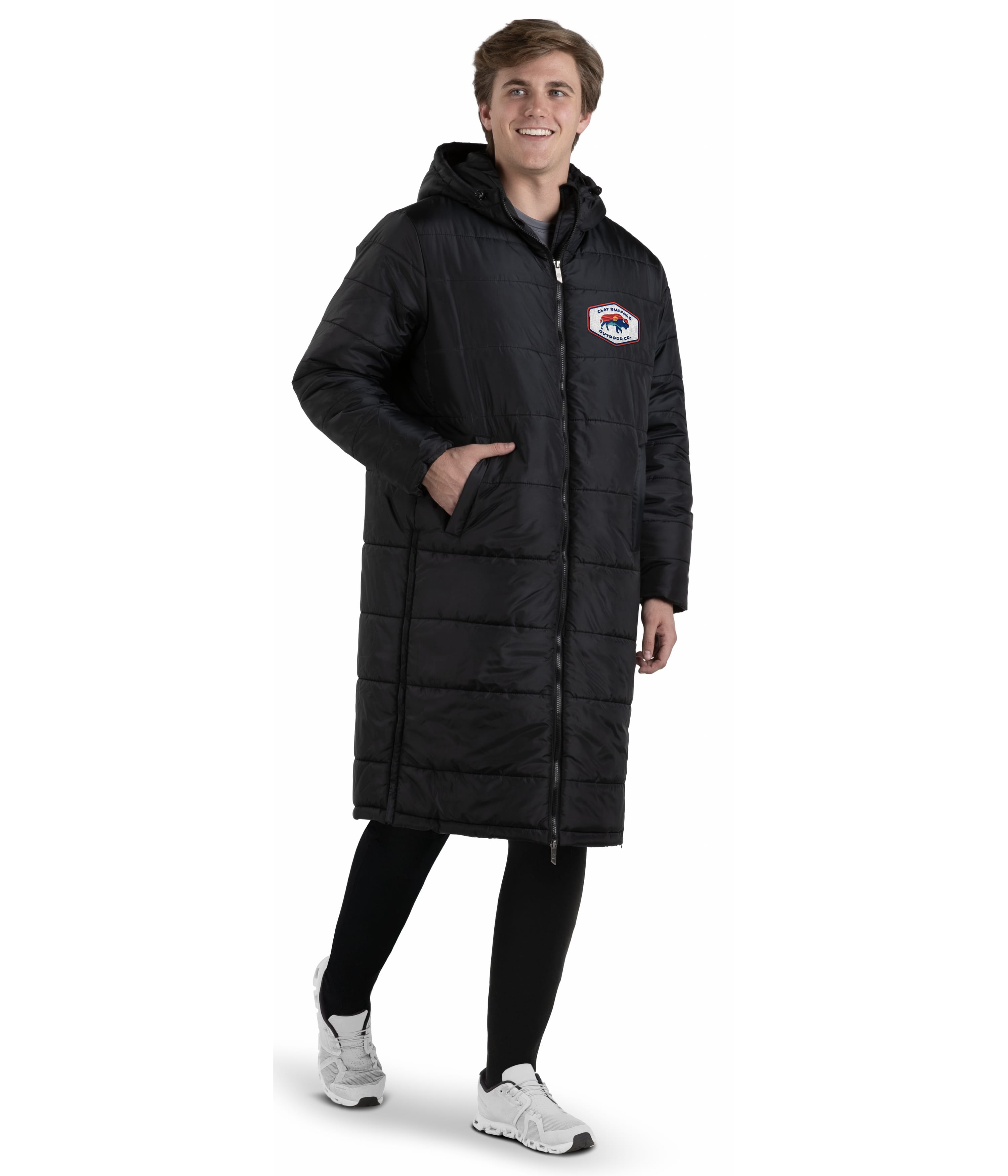 COLD SECURE LONG PUFFER JACKET