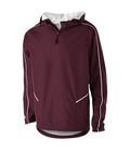 Maroon/White