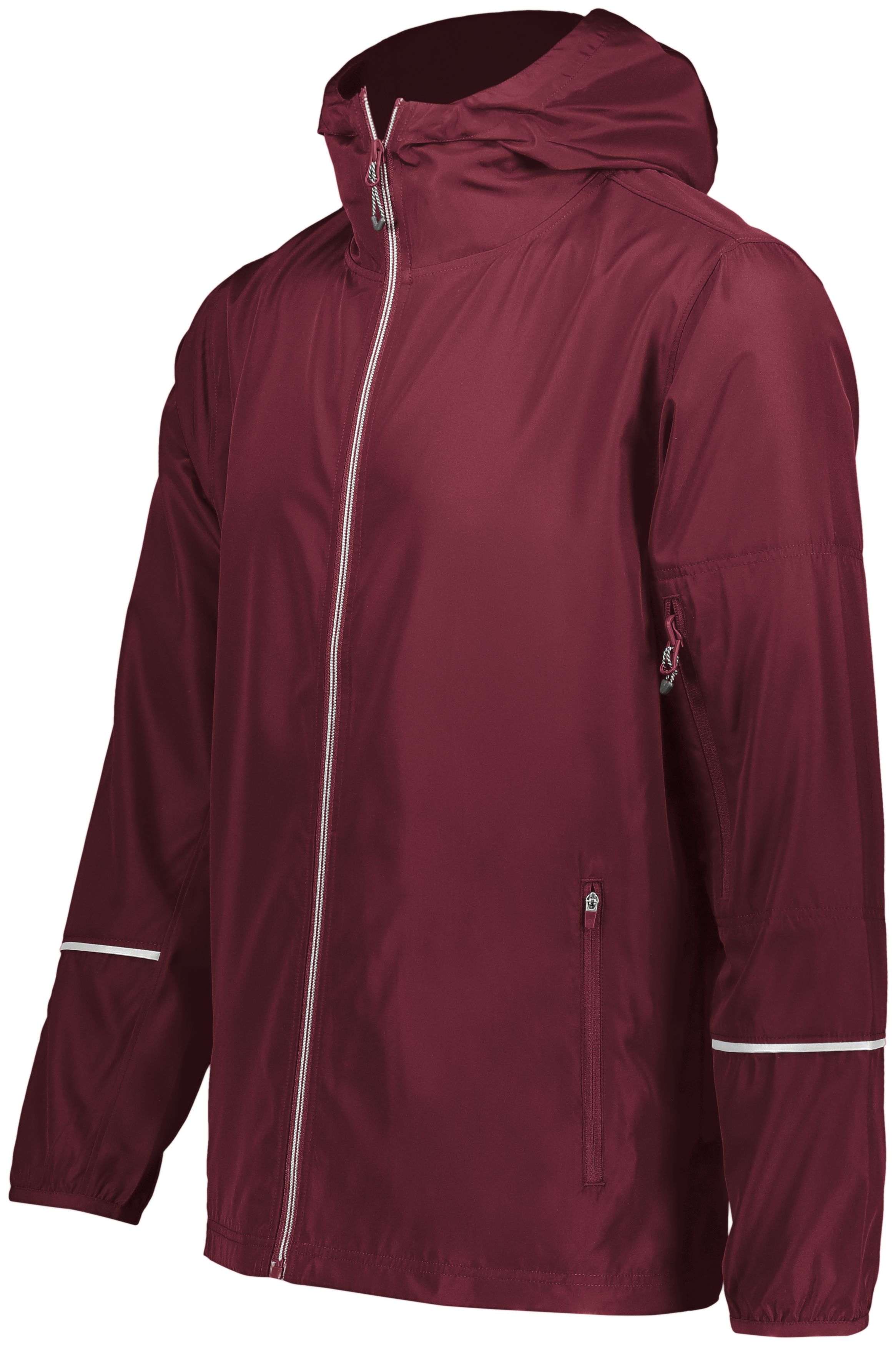 Packable Full Zip Jacket - MAROON (HLW)
