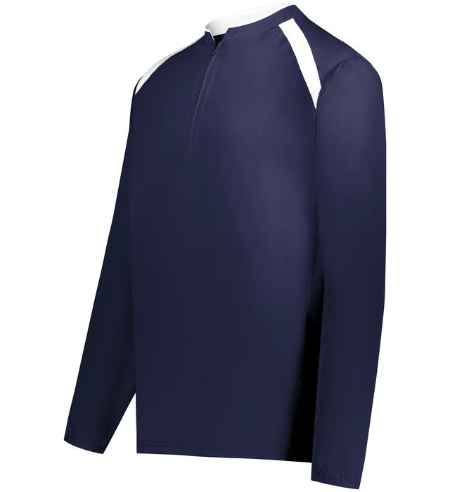Holloway Men's Prospect Hoodie - Color Block Fleece Sweatshirt With Front Pocket