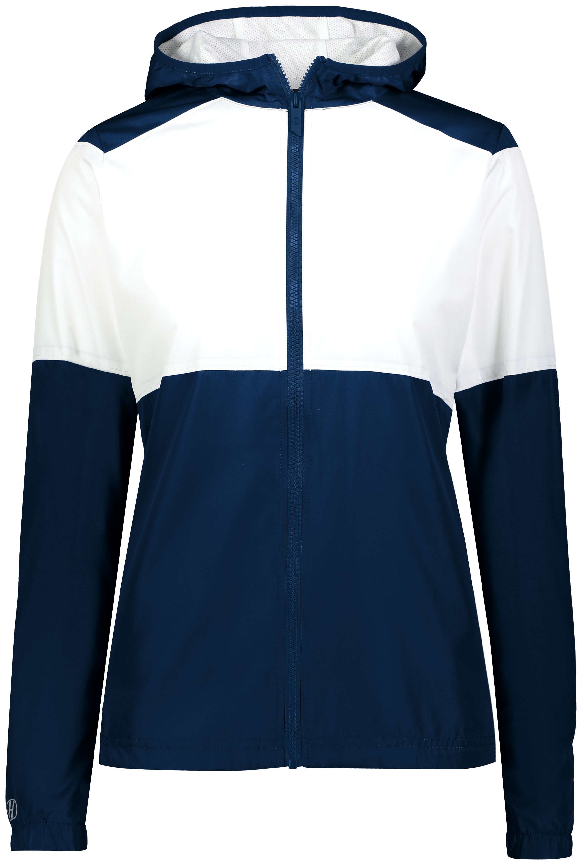 Holloway 229728 Ladies Seriesx Hooded Jacket in NAVY/WHITE