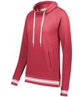 Scarlet Heather/White
