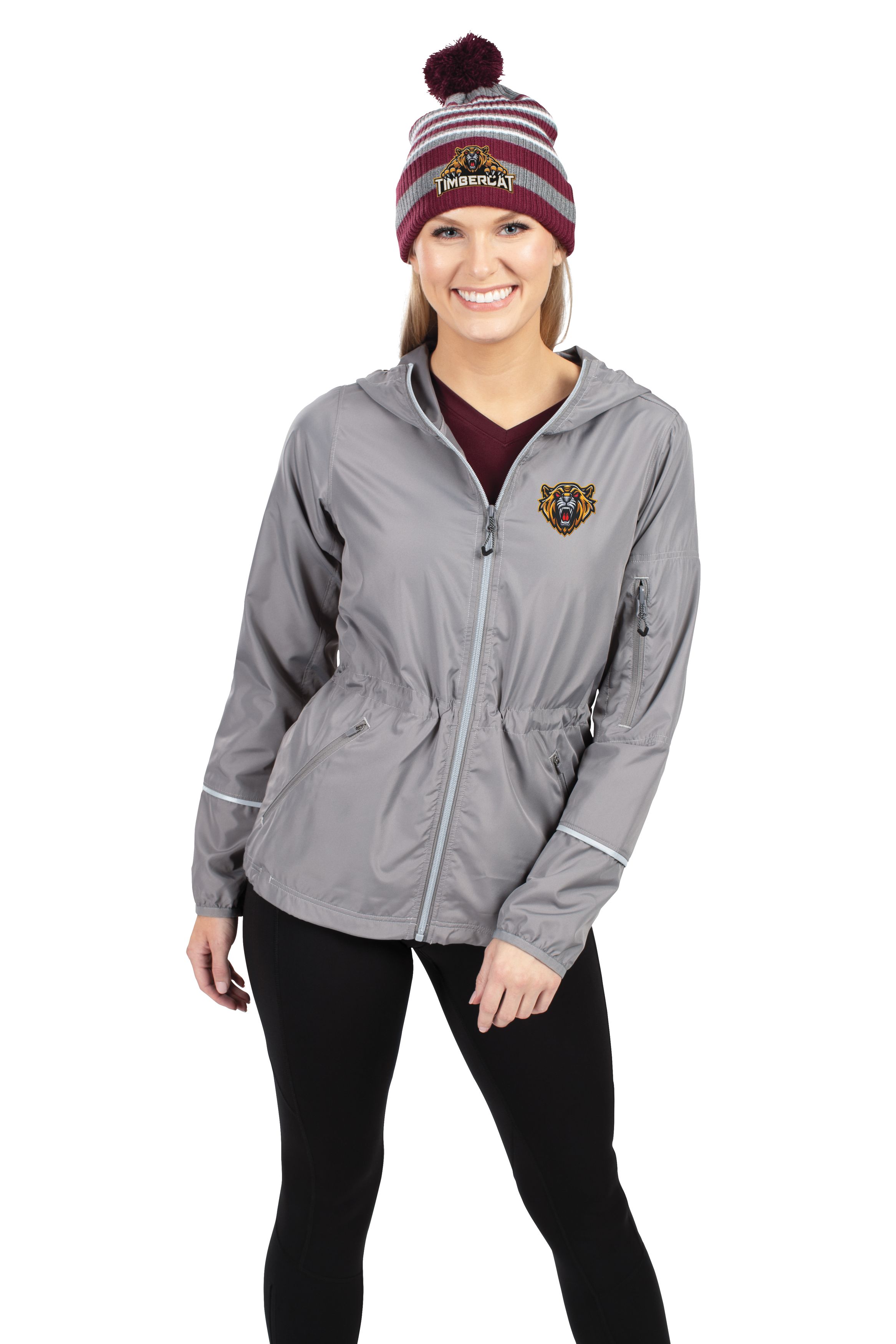 Ladies Packable Full Zip Jacket