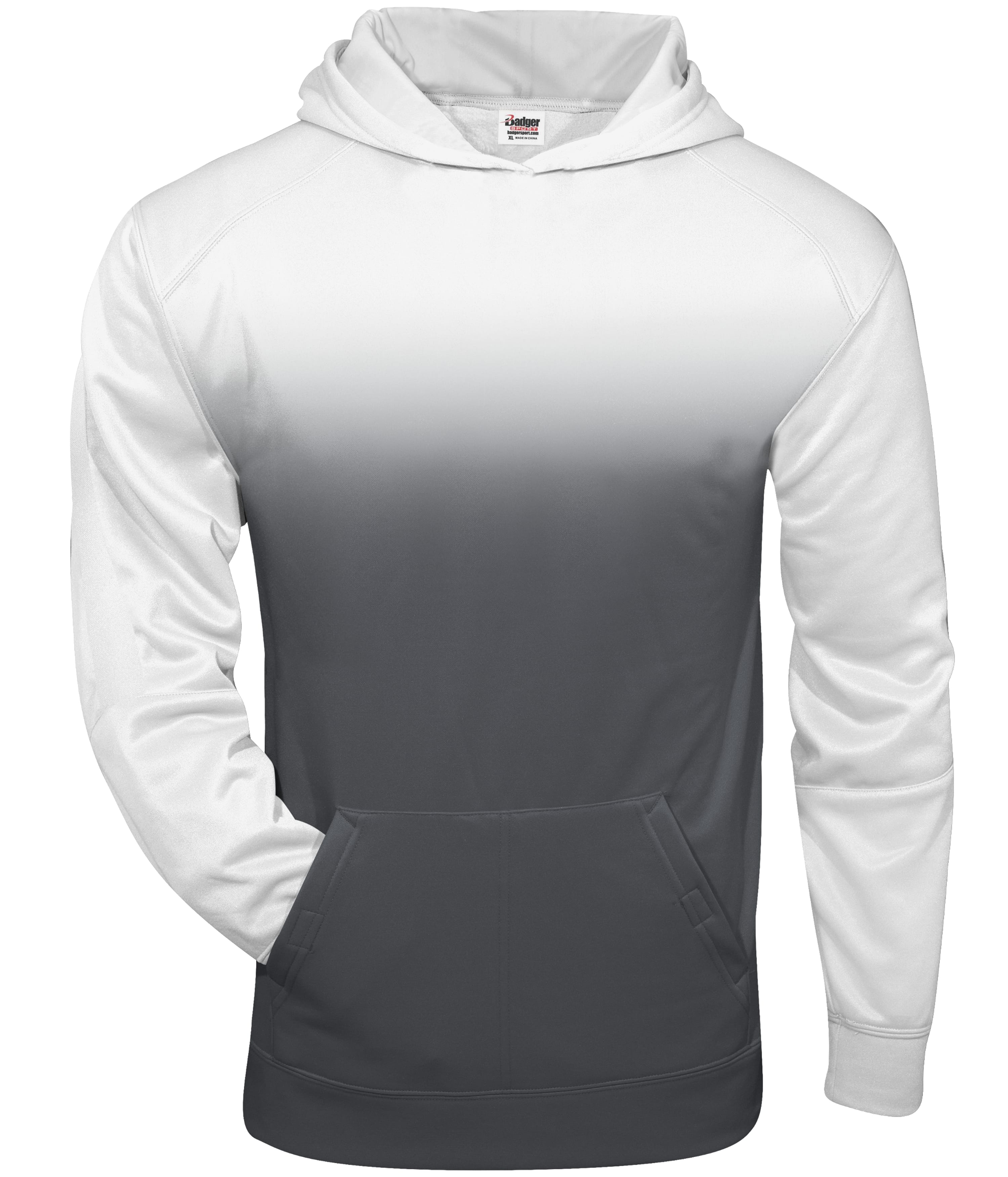 OMBRE YOUTH HOOD - GRAPHITE OMBRE (BA)