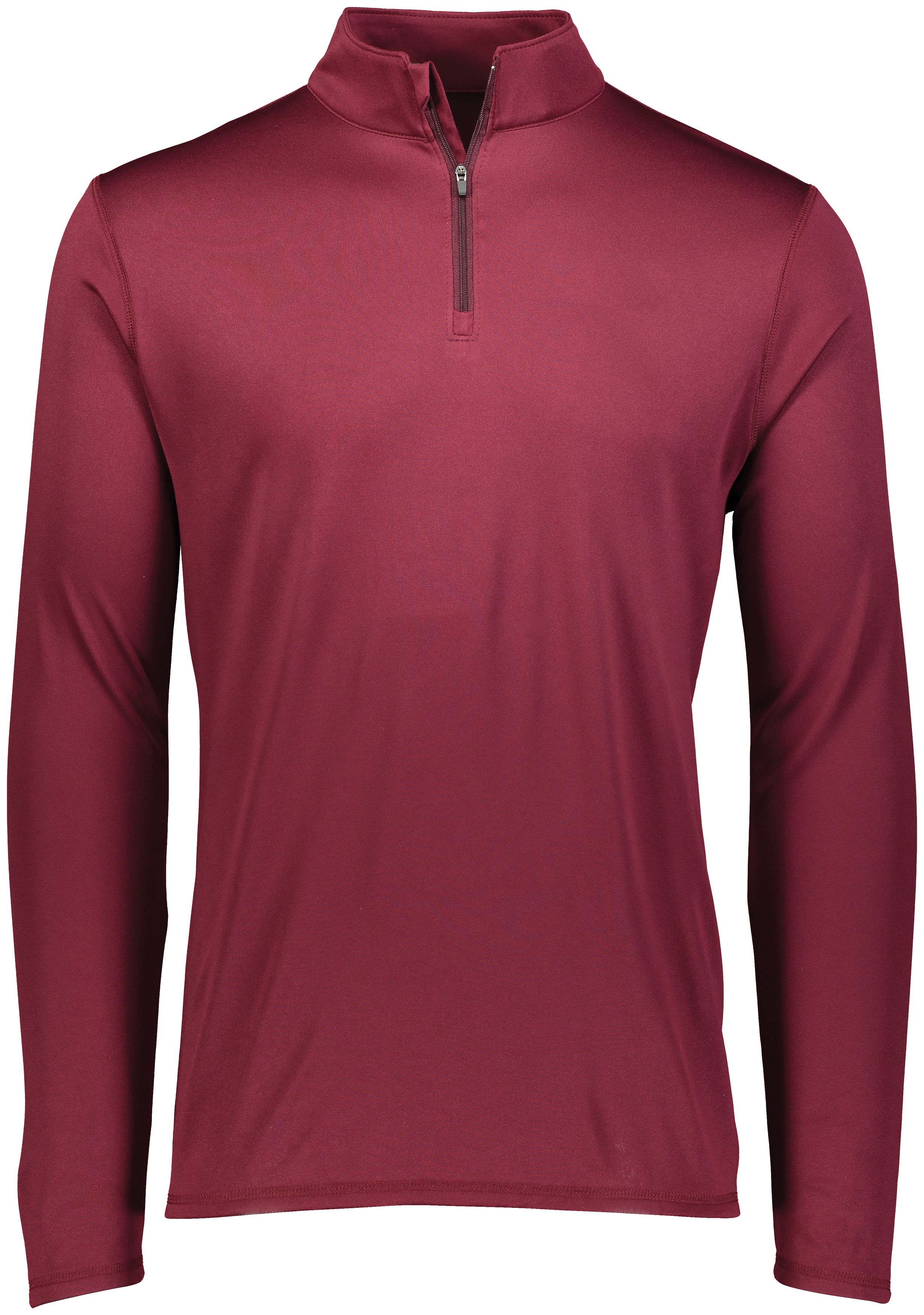 Augusta Sportswear 2785 Attain Wicking 1/4 Zip Pullover in MAROON
