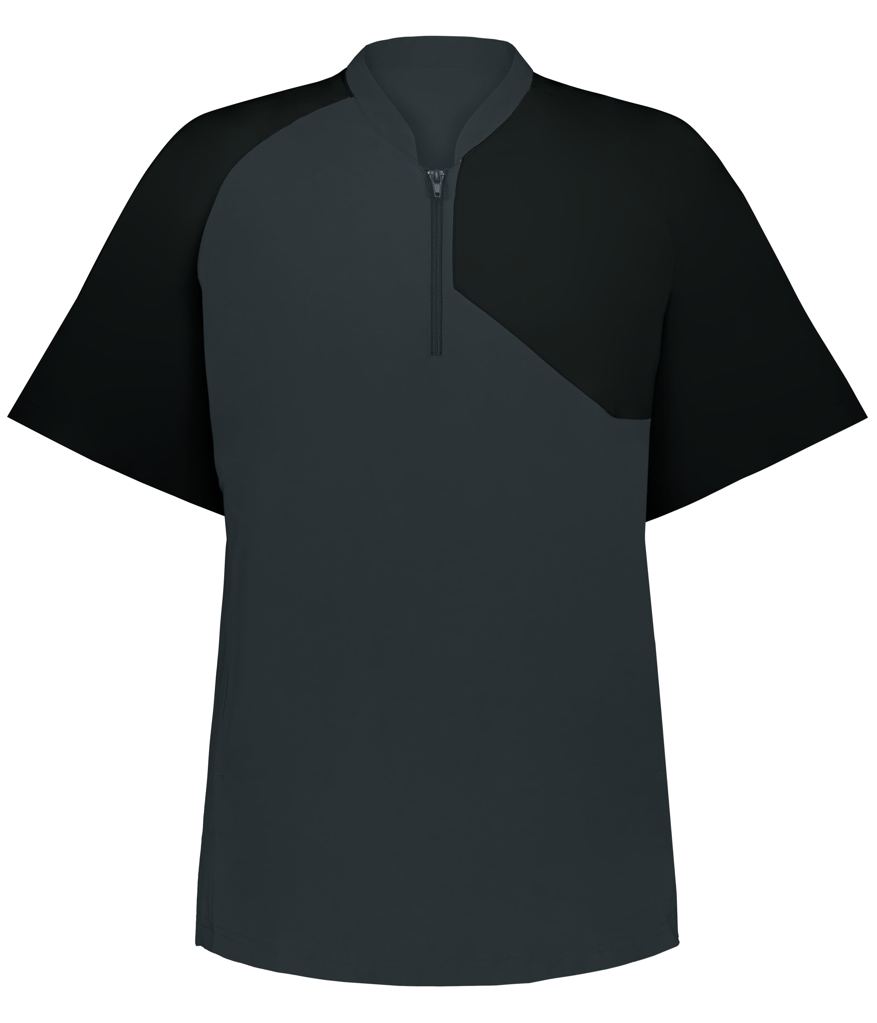 YOUTH FIELD 1/4 ZIP SHORT SLEEVE PULLOVER