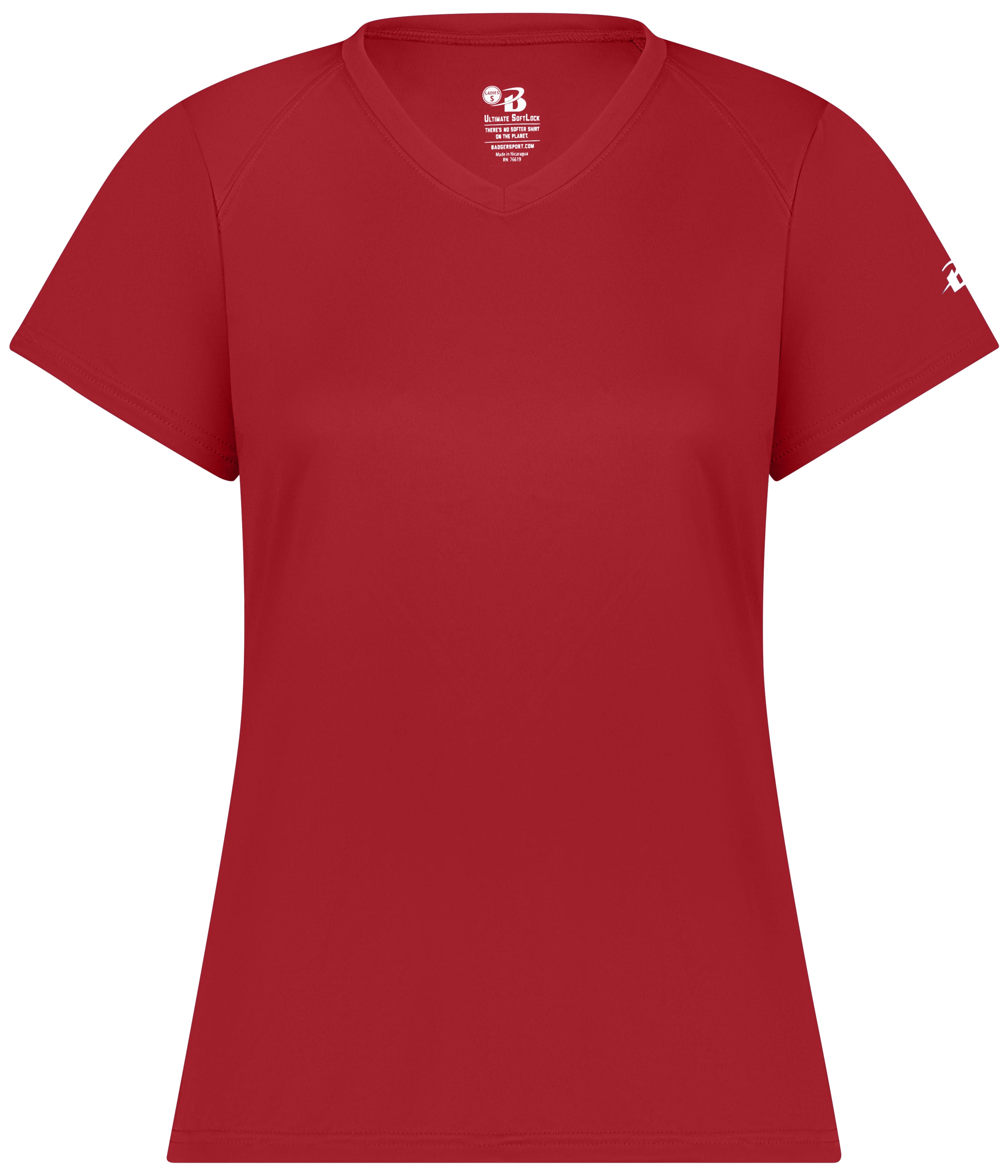 LADIES ULTIMATE SOFTLOCK™ V-NECK TEE