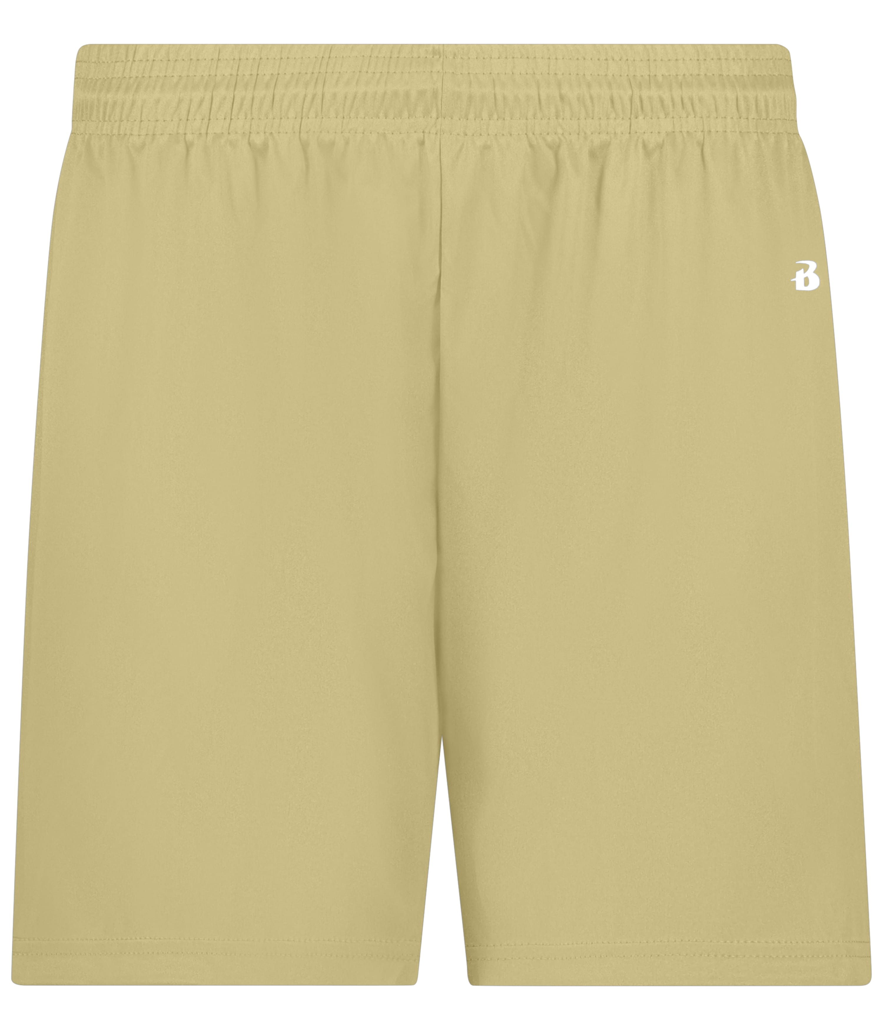 Badger Sport 411600 Ladies B-core Shorts in VEGAS GOLD