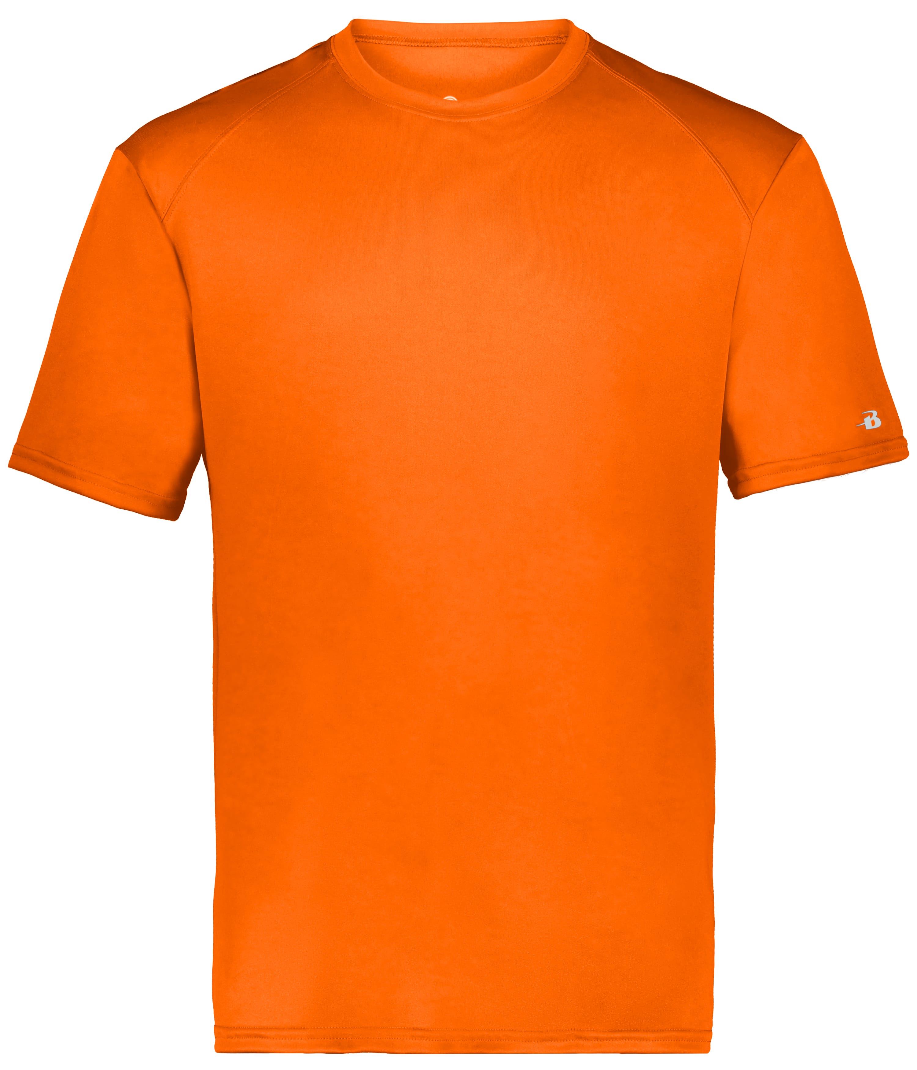 Badger Sport 412000 B-core Tee in ELECTRIC ORANGE