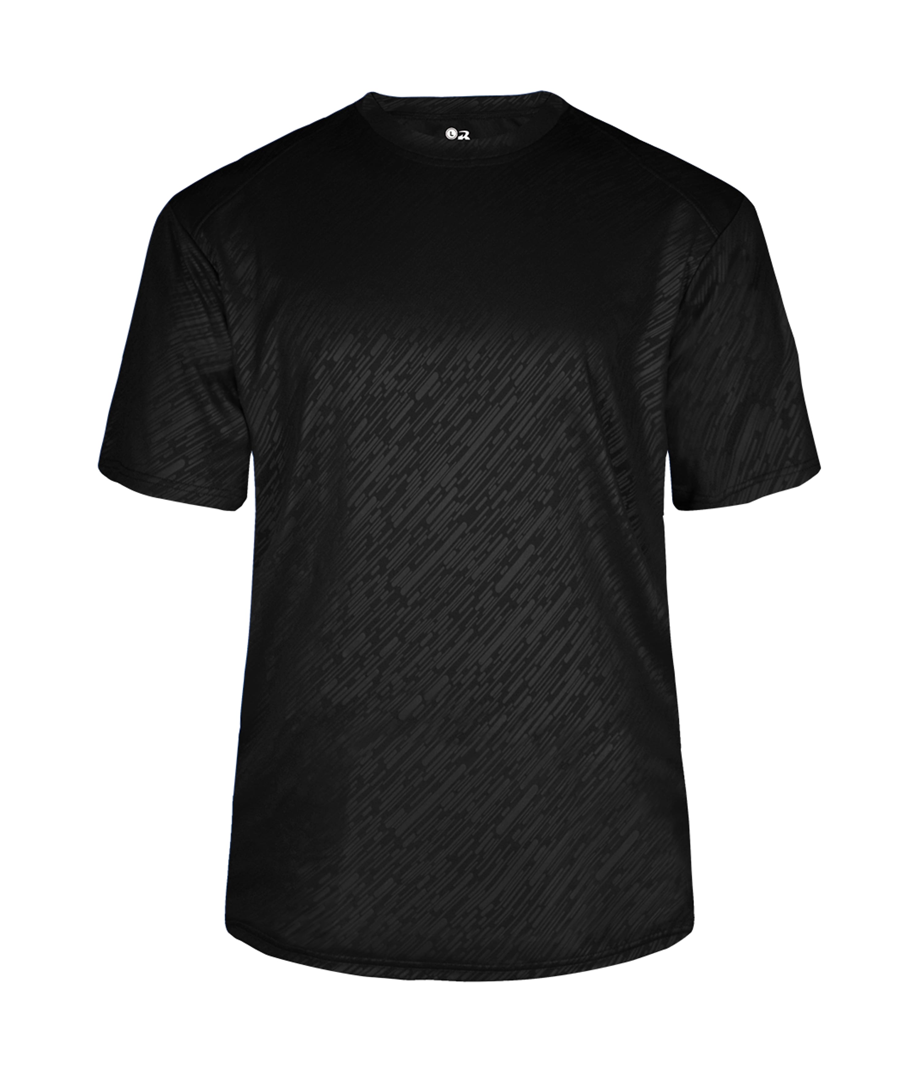 LINE EMBOSSED TEE