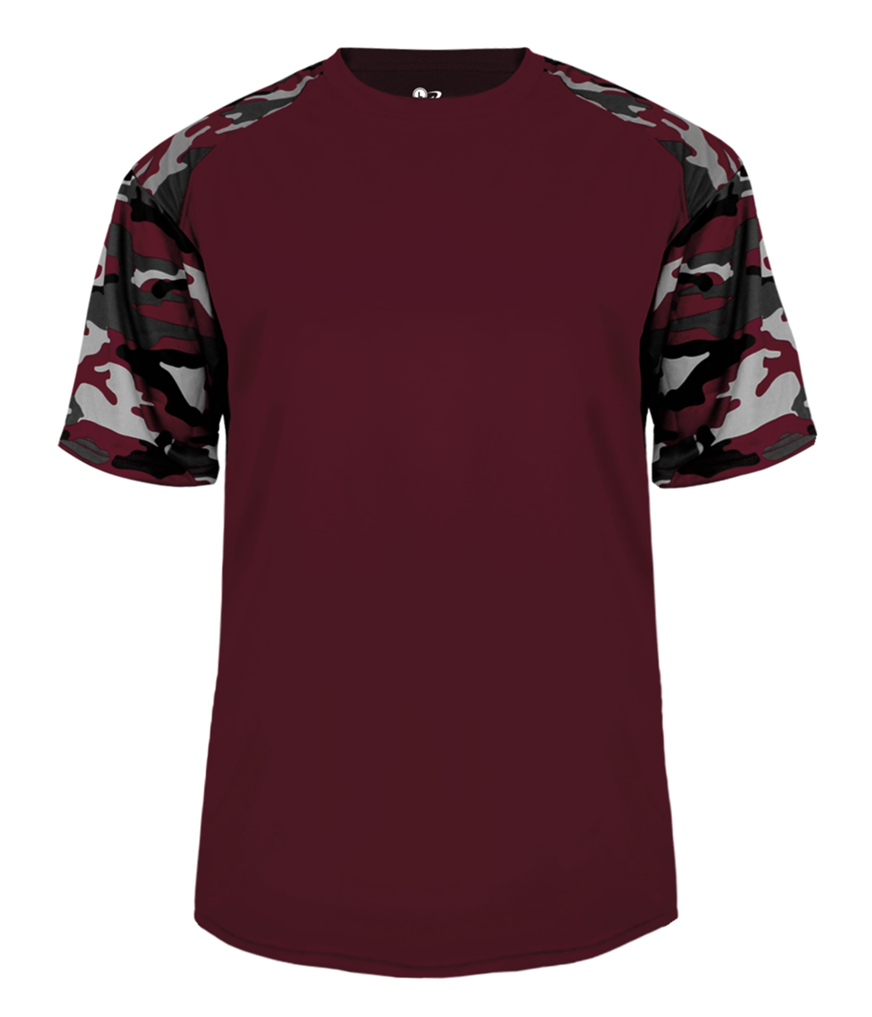 【新品未使用】BOTT PANELED TRAINING SHIRT CAMO Badger Sport 414100 | CAMO SPORT TEE