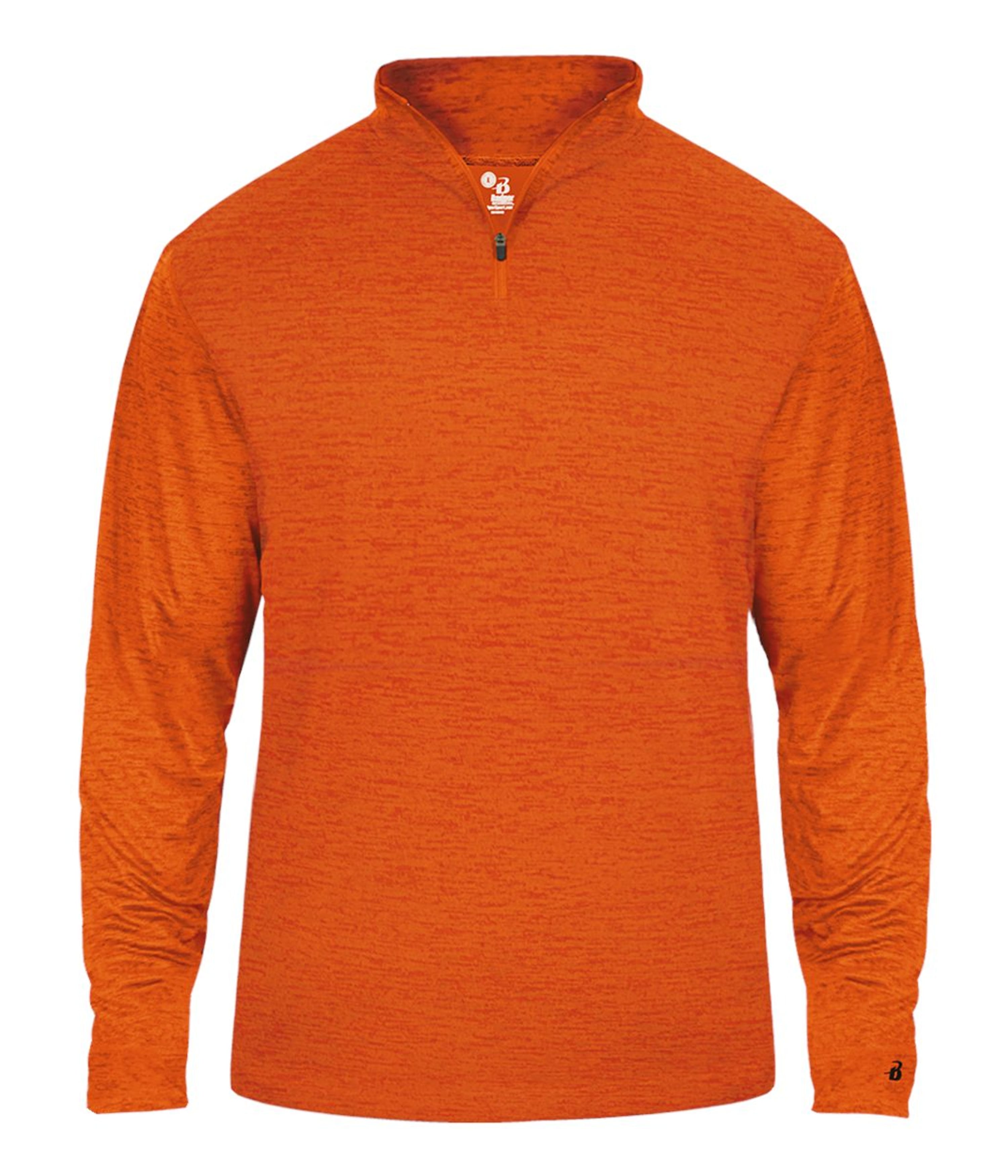 Badger Sport 417200 Tonal Blend 1/4 Zip in BT ORANGE TONAL BLEND (BA)