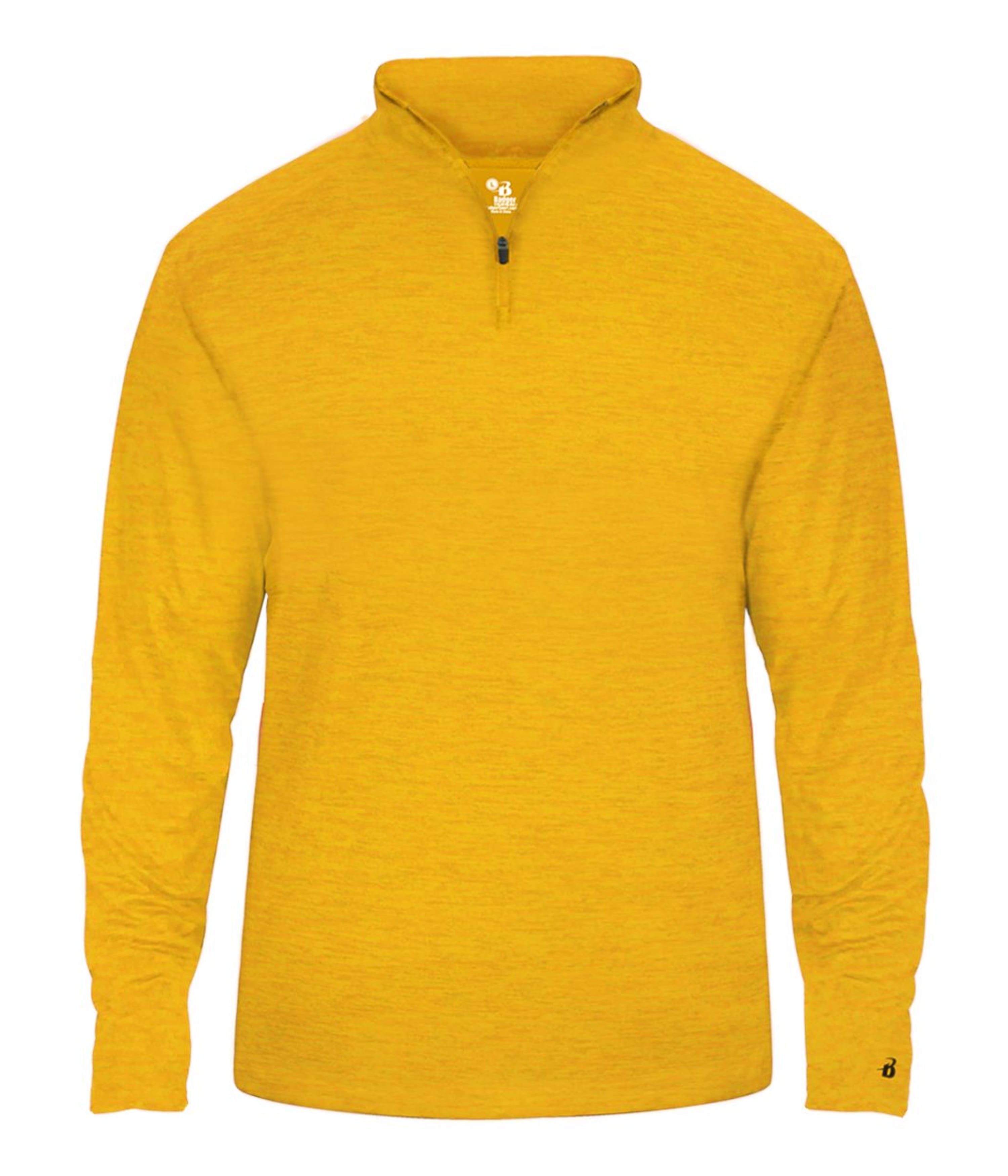 Badger Sport 417200 Tonal Blend 1/4 Zip in GOLD TONAL BLEND (BA)