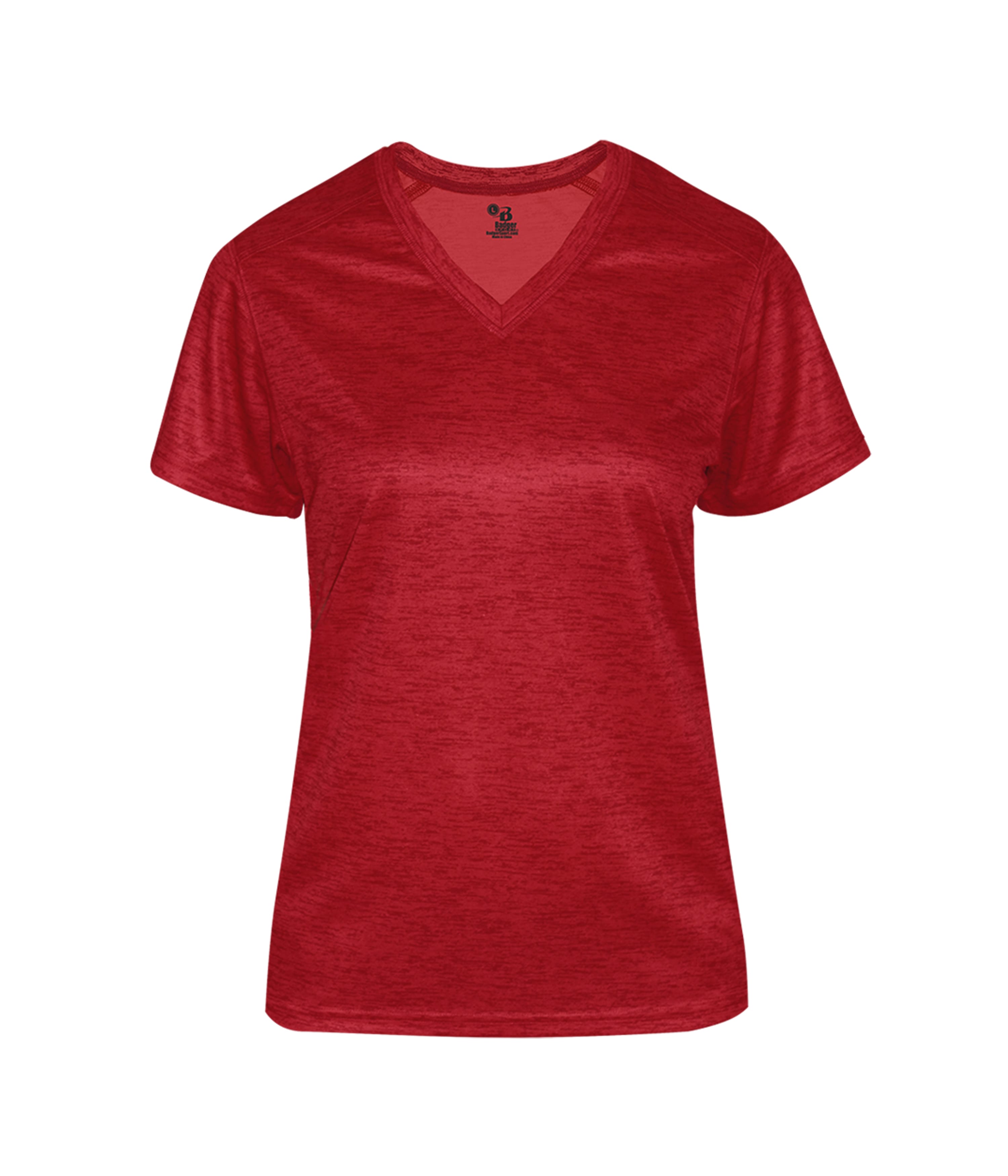 Tonal Blend Ladies' V-Neck Tee