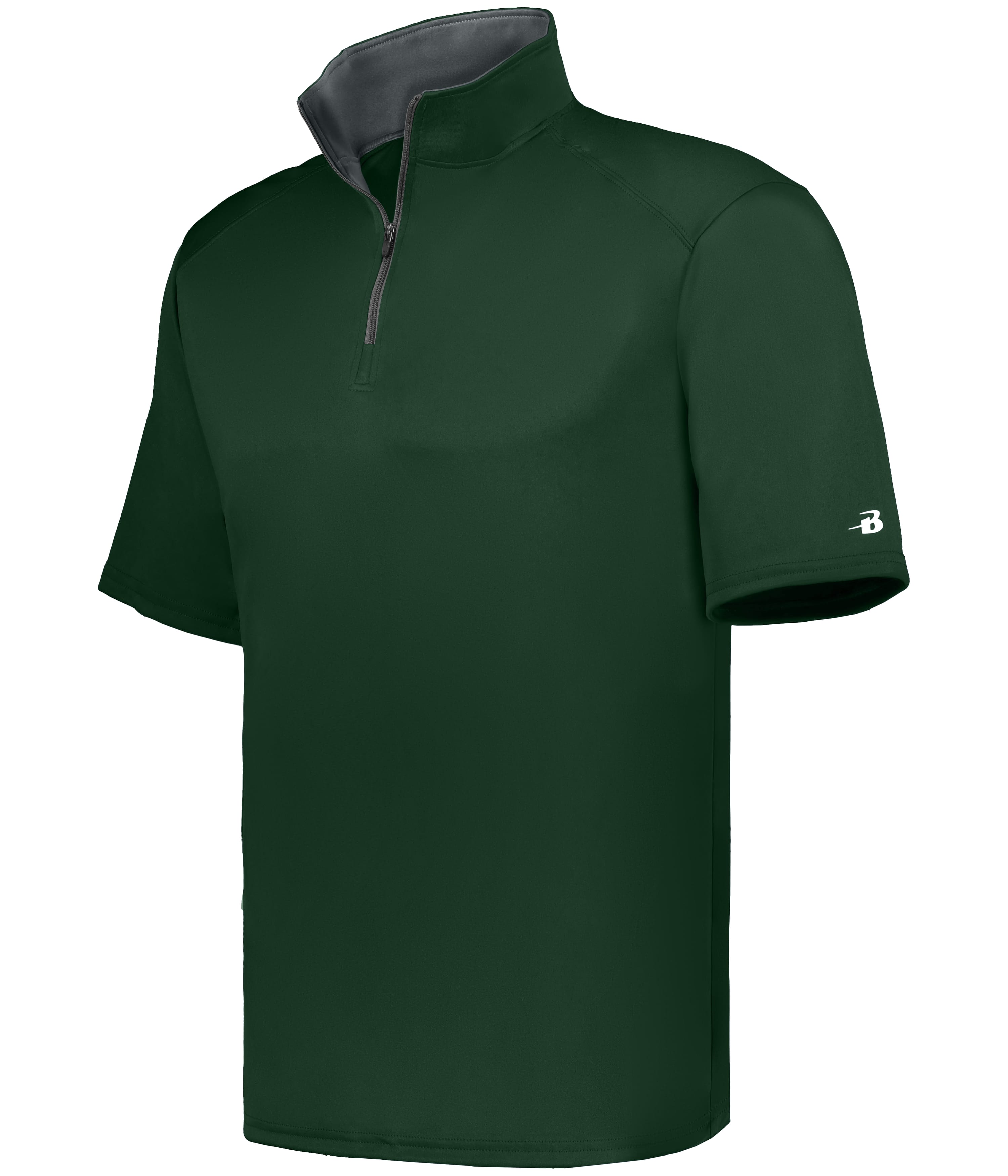 Badger Sport 419900 | B-CORE 1/4 ZIP SHORT SLEEVE PULLOVER