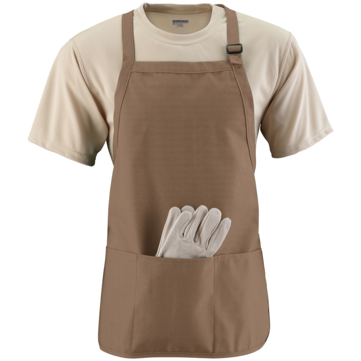 10 4250 — Medium Length Apron With Pouch